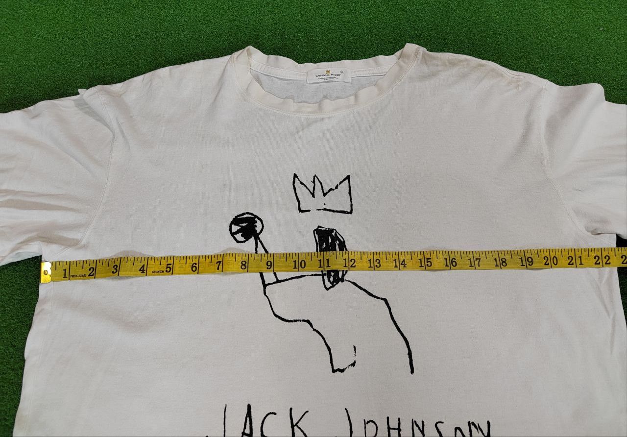 Jean-Michel Basquiat × Vintage Vintage Jean Michel Basquait Jack Johnson long sleeve tshirt Size US L / EU 52-54 / 3 - 7 Thumbnail