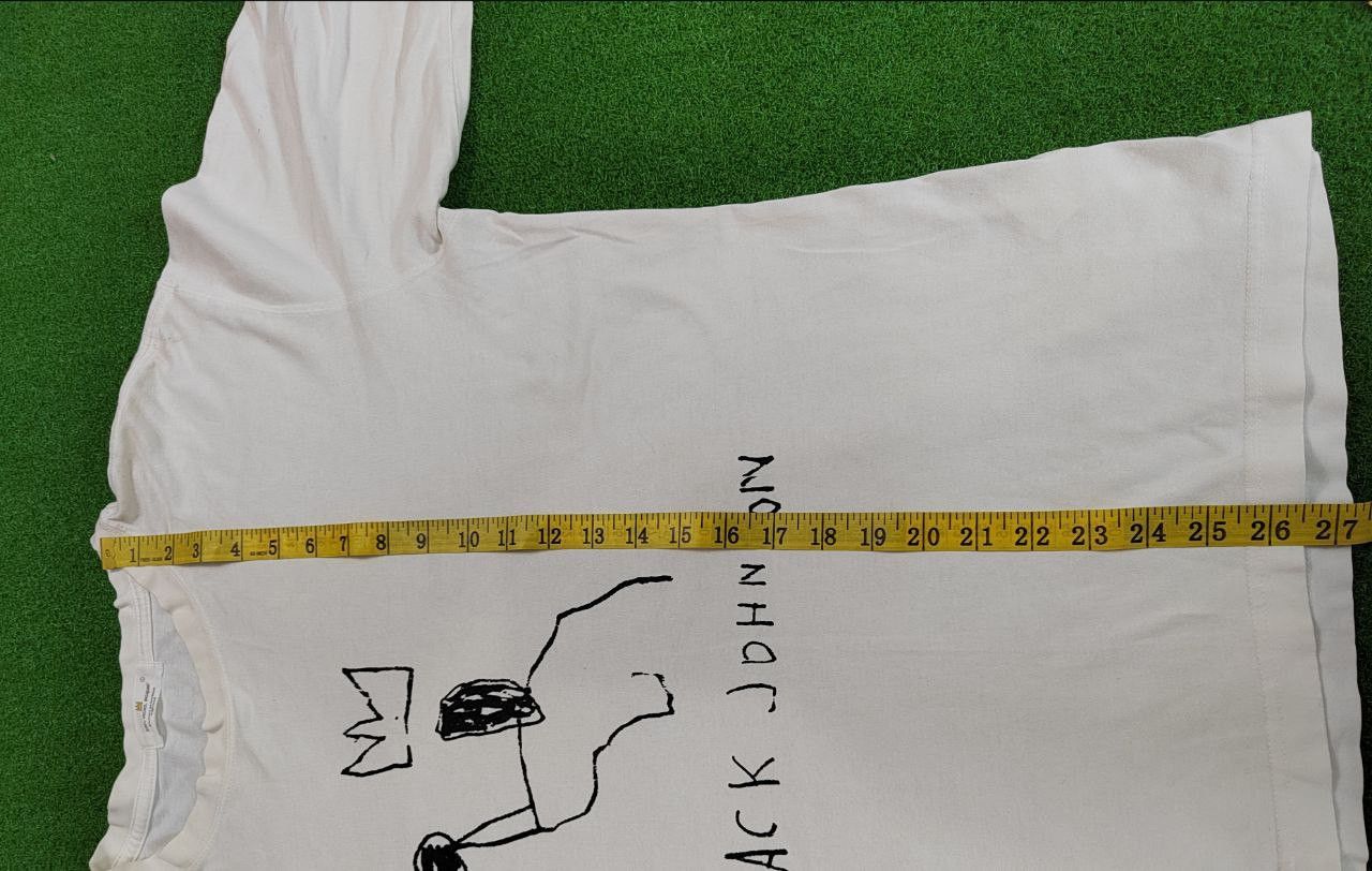 Jean-Michel Basquiat × Vintage Vintage Jean Michel Basquait Jack Johnson long sleeve tshirt Size US L / EU 52-54 / 3 - 8 Thumbnail