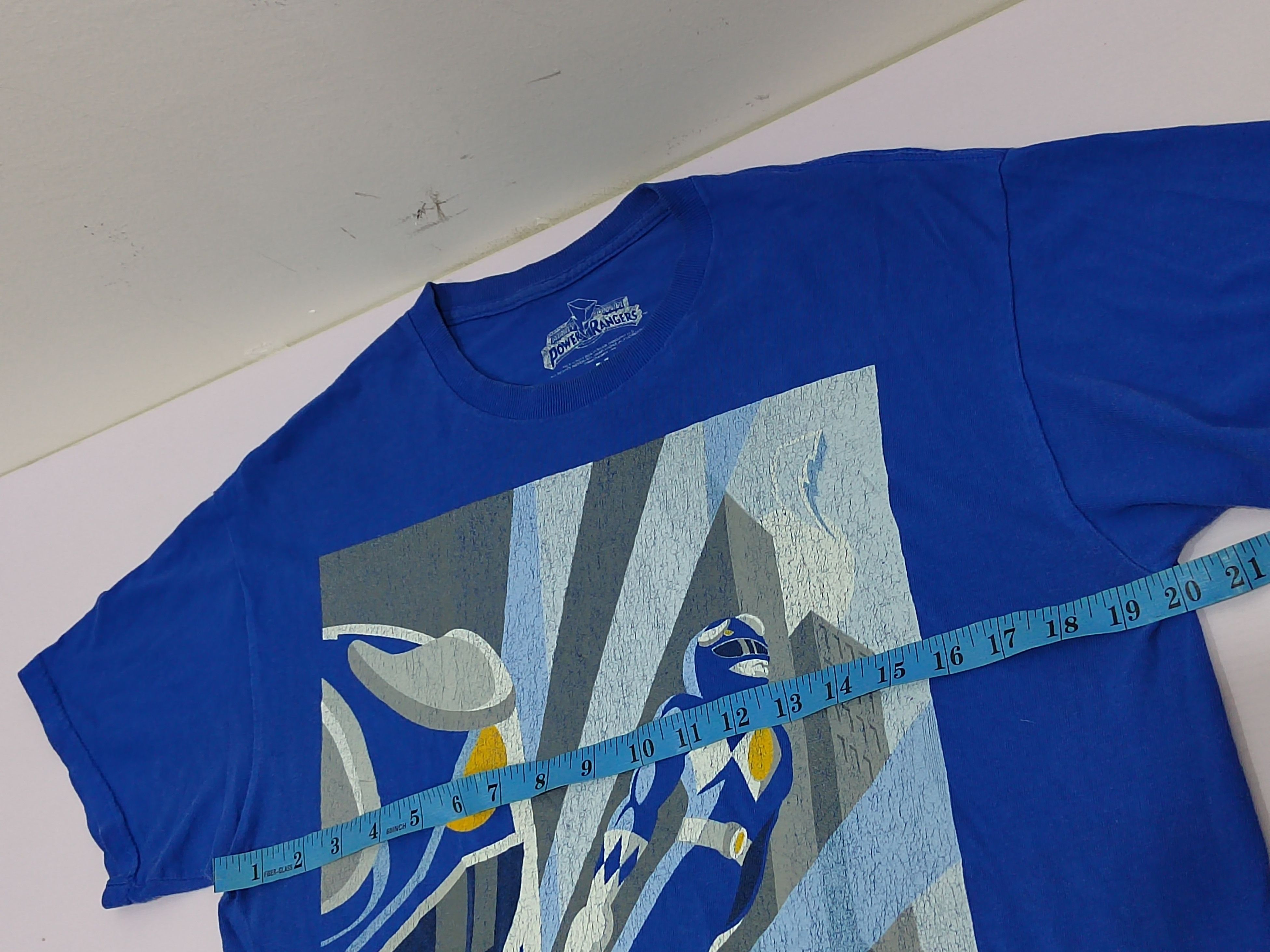 Cartoon Network × Japanese Brand × Vintage Vintage Power Rangers Blue Morphin Rare Size US M / EU 48-50 / 2 - 5 Thumbnail