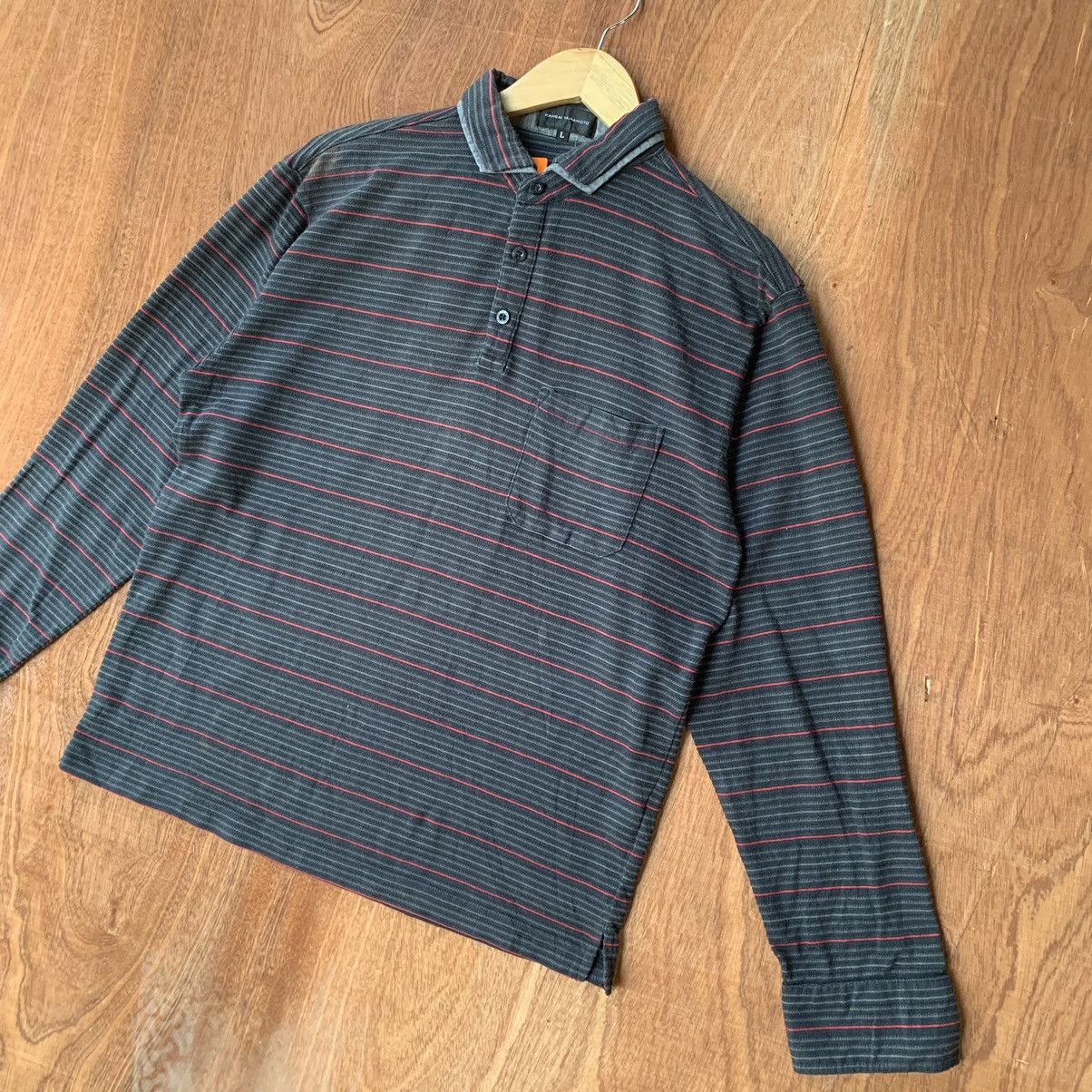 Japanese Brand × Kansai Yamamoto Vintage Kansai yamamoto longsleeve shirt Size US L / EU 52-54 / 3 - 4 Thumbnail