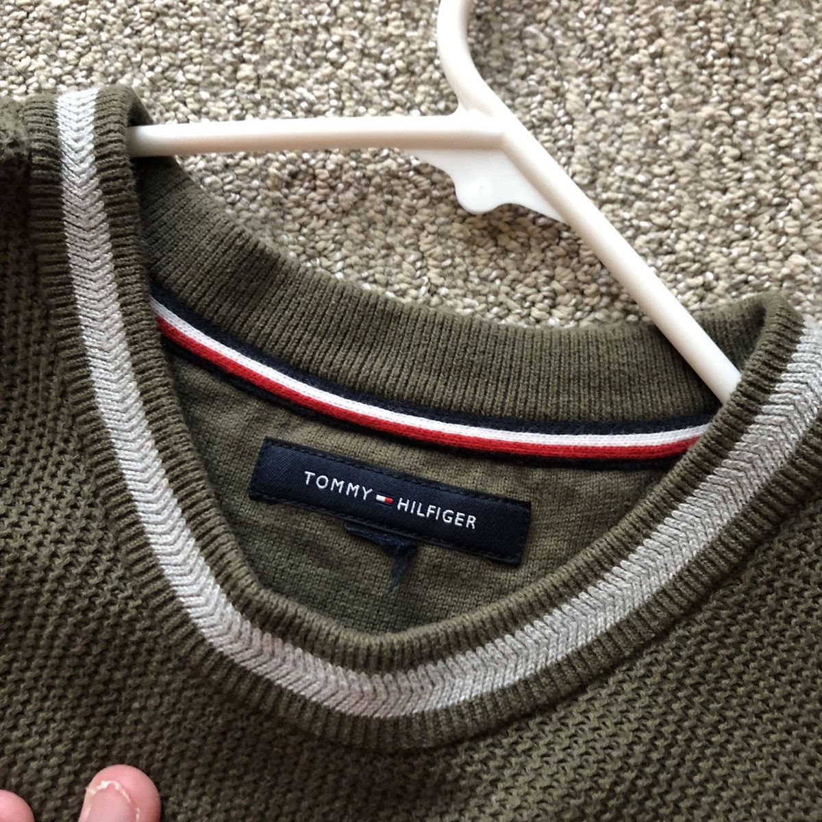 Tommy Hilfiger Tommy Hilfiger 90s Vintage Sweater Size US L / EU 52-54 / 3 - 3 Thumbnail