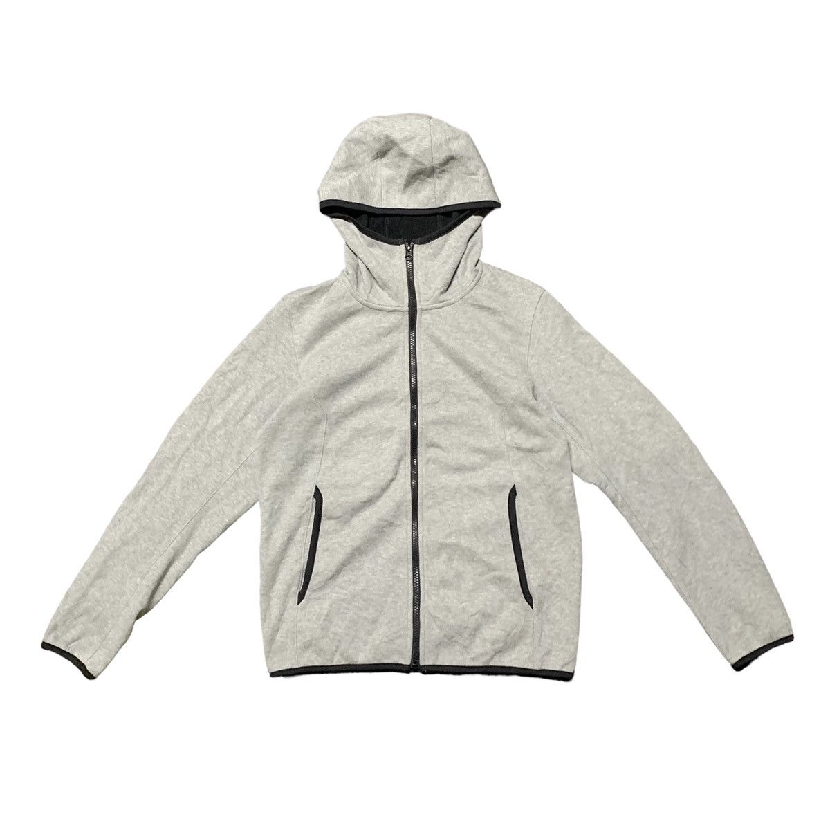 ✨UNIQLO BLANK PULLOVER NINJA HOODIE FLEECE INSIDE