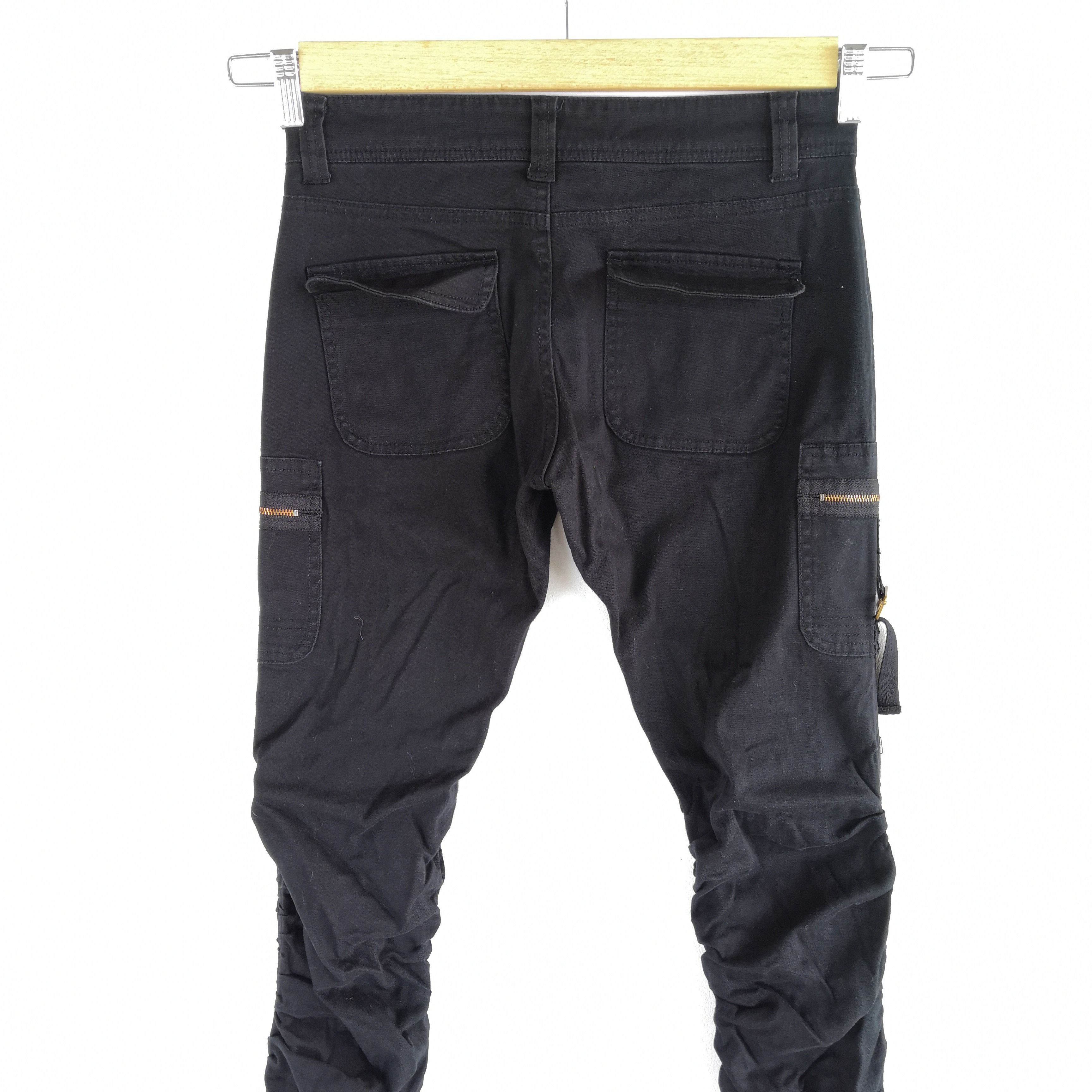 If Six Was Nine × Japanese Brand × Vintage Japanese Tactical Shaggy Cargo Pants Multi Pocket Trousers Size 28" / US 6 / IT 42 - 4 Thumbnail