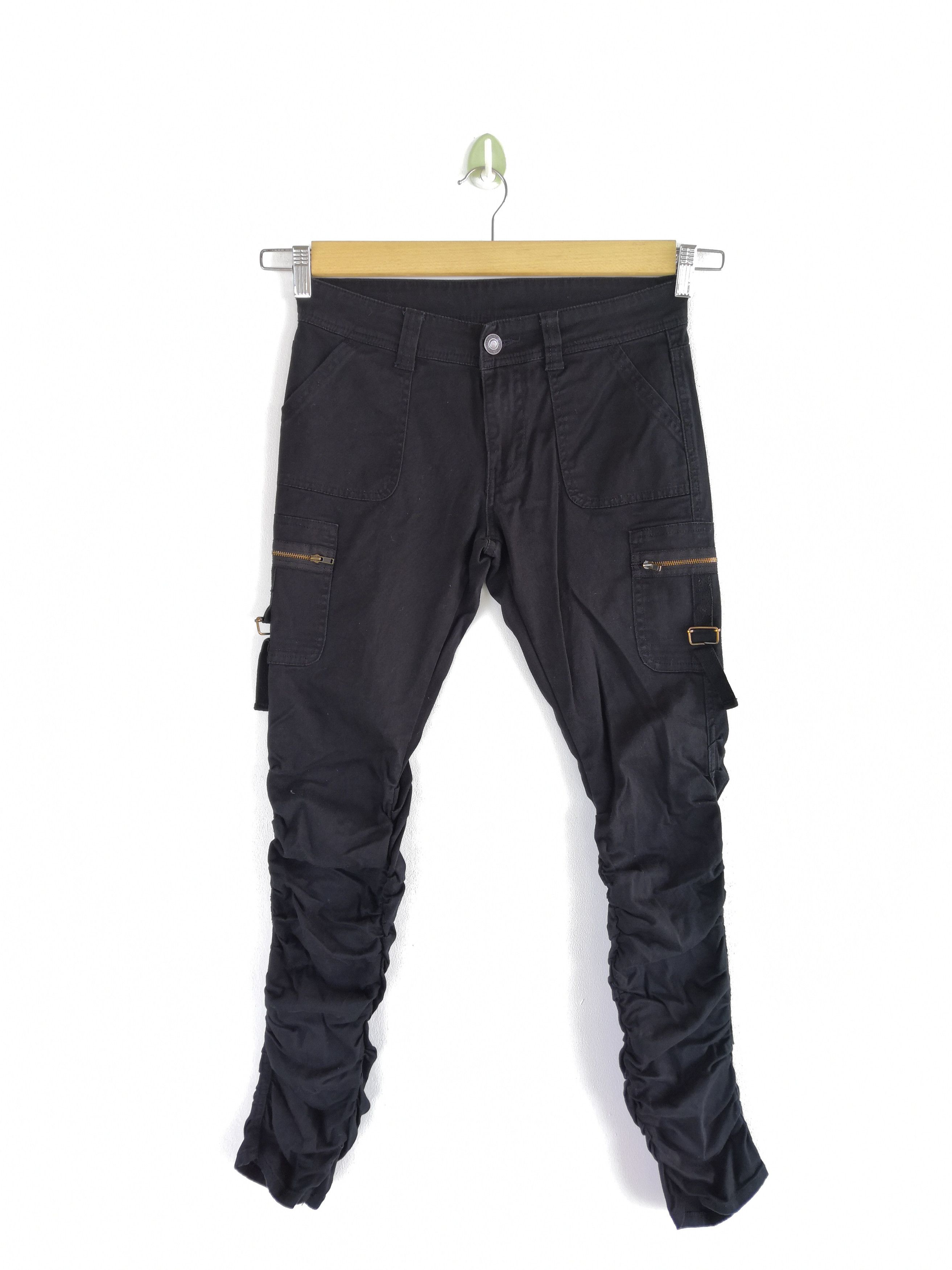 If Six Was Nine × Japanese Brand × Vintage Japanese Tactical Shaggy Cargo Pants Multi Pocket Trousers Size 28" / US 6 / IT 42 - 1 Thumbnail