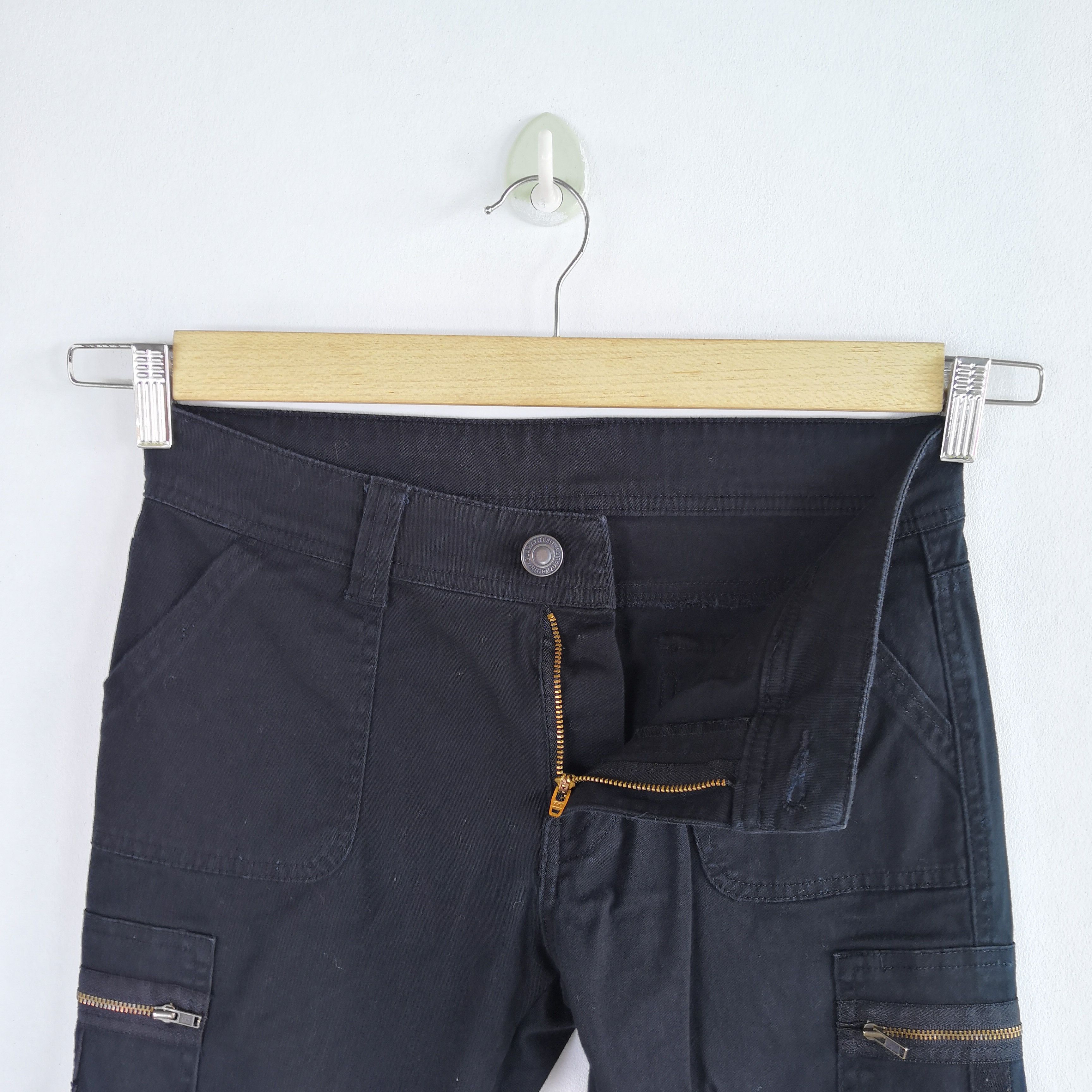 If Six Was Nine × Japanese Brand × Vintage Japanese Tactical Shaggy Cargo Pants Multi Pocket Trousers Size 28" / US 6 / IT 42 - 9 Thumbnail