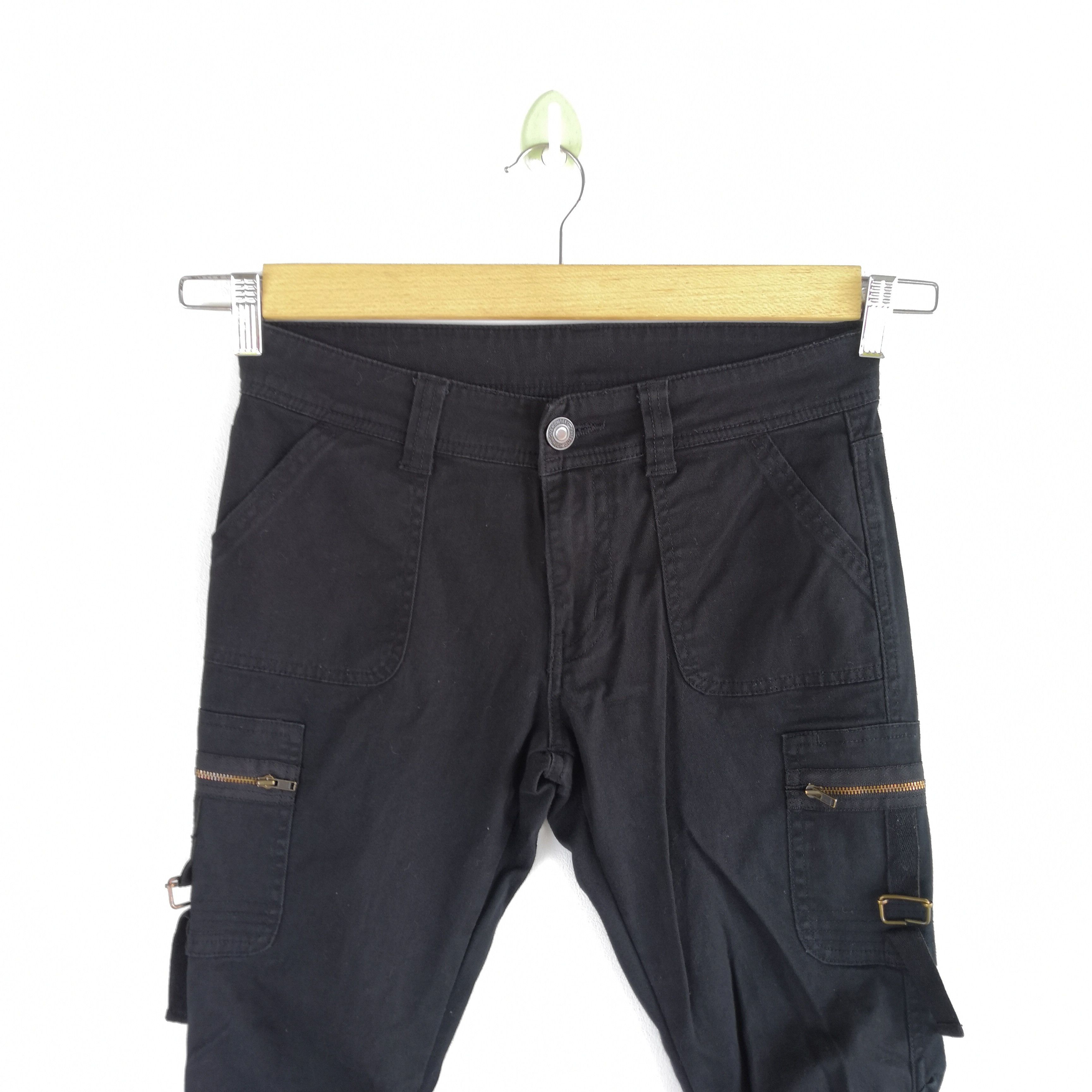 If Six Was Nine × Japanese Brand × Vintage Japanese Tactical Shaggy Cargo Pants Multi Pocket Trousers Size 28" / US 6 / IT 42 - 5 Thumbnail