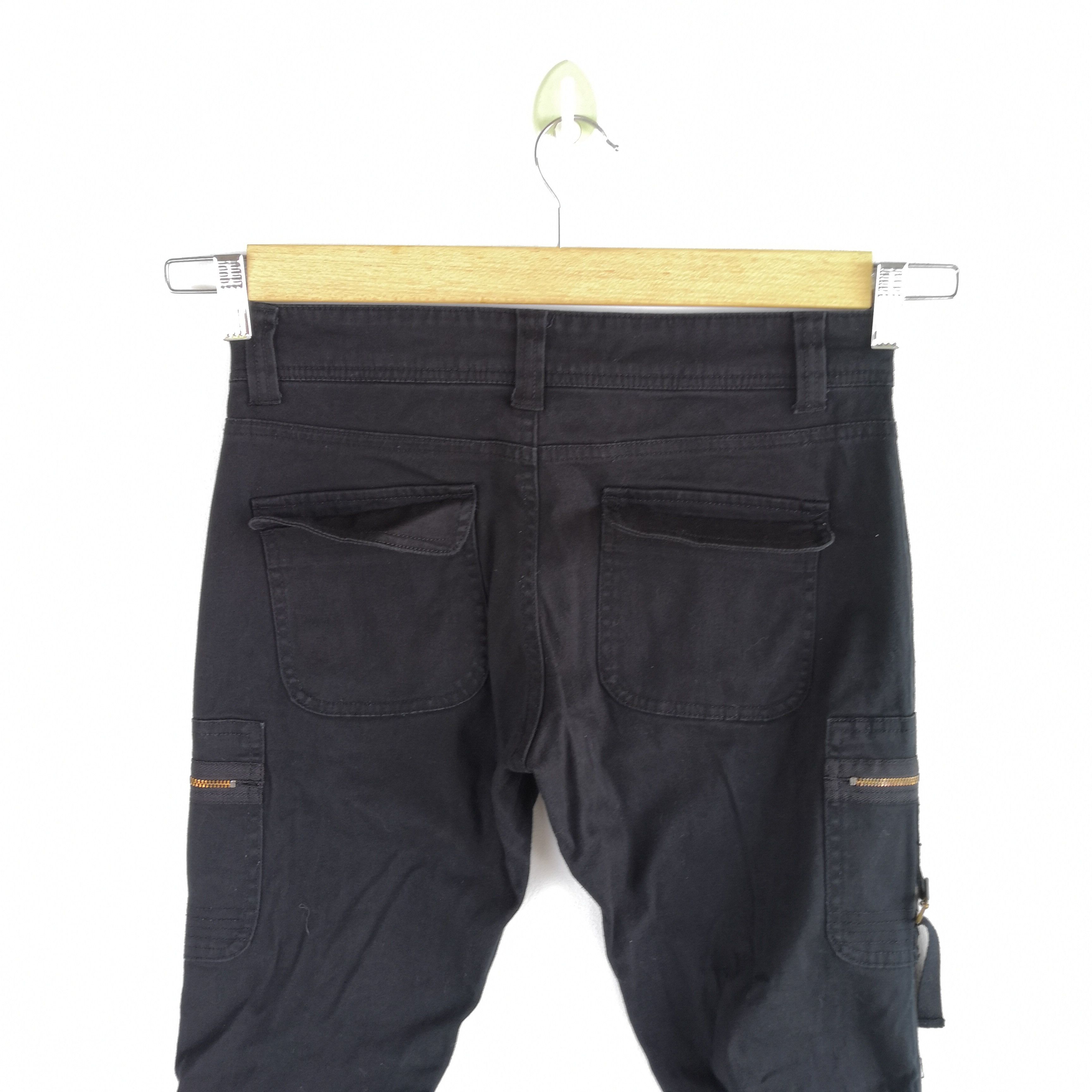 If Six Was Nine × Japanese Brand × Vintage Japanese Tactical Shaggy Cargo Pants Multi Pocket Trousers Size 28" / US 6 / IT 42 - 6 Thumbnail