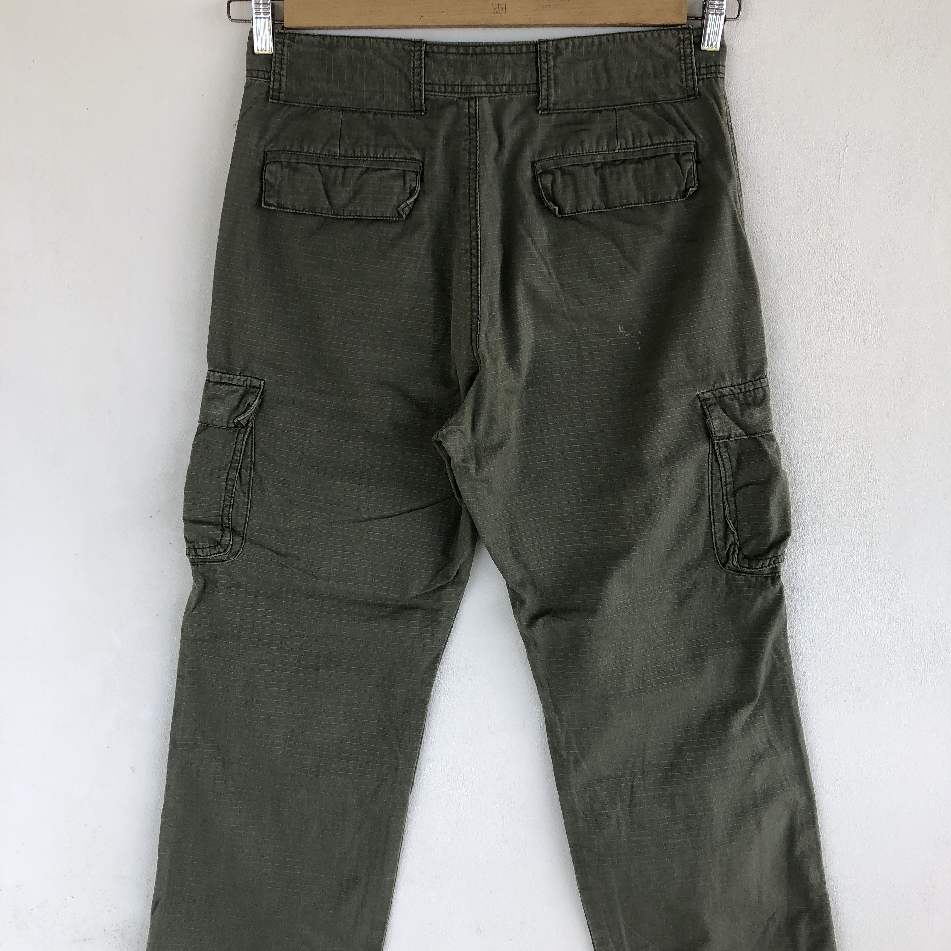 Japanese Brand × Vintage Vintage Japanese Cargo Pants Multi Pocket Utility Trousers Size US 32 / EU 48 - 6 Thumbnail