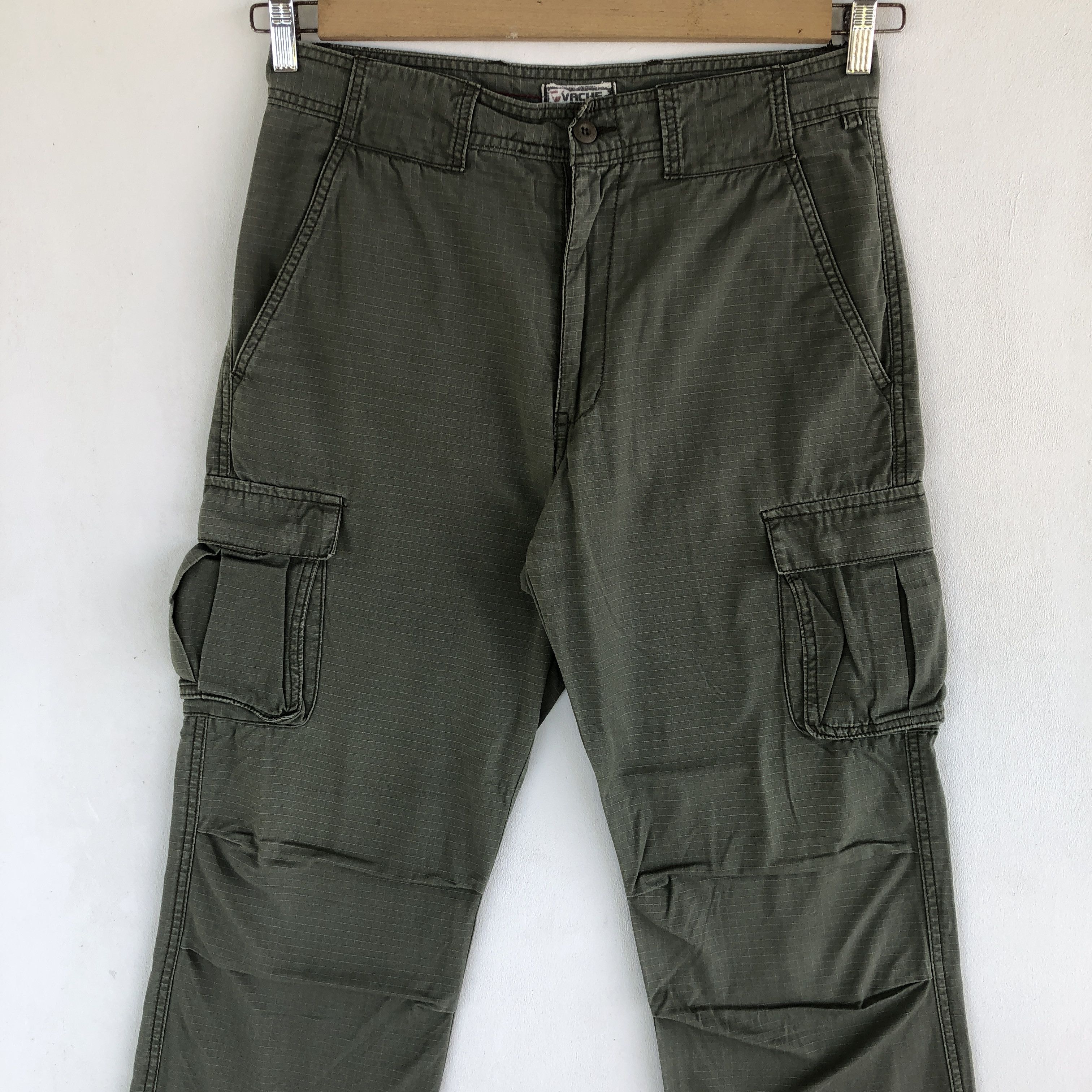 Japanese Brand × Vintage Vintage Japanese Cargo Pants Multi Pocket Utility Trousers Size US 32 / EU 48 - 5 Thumbnail