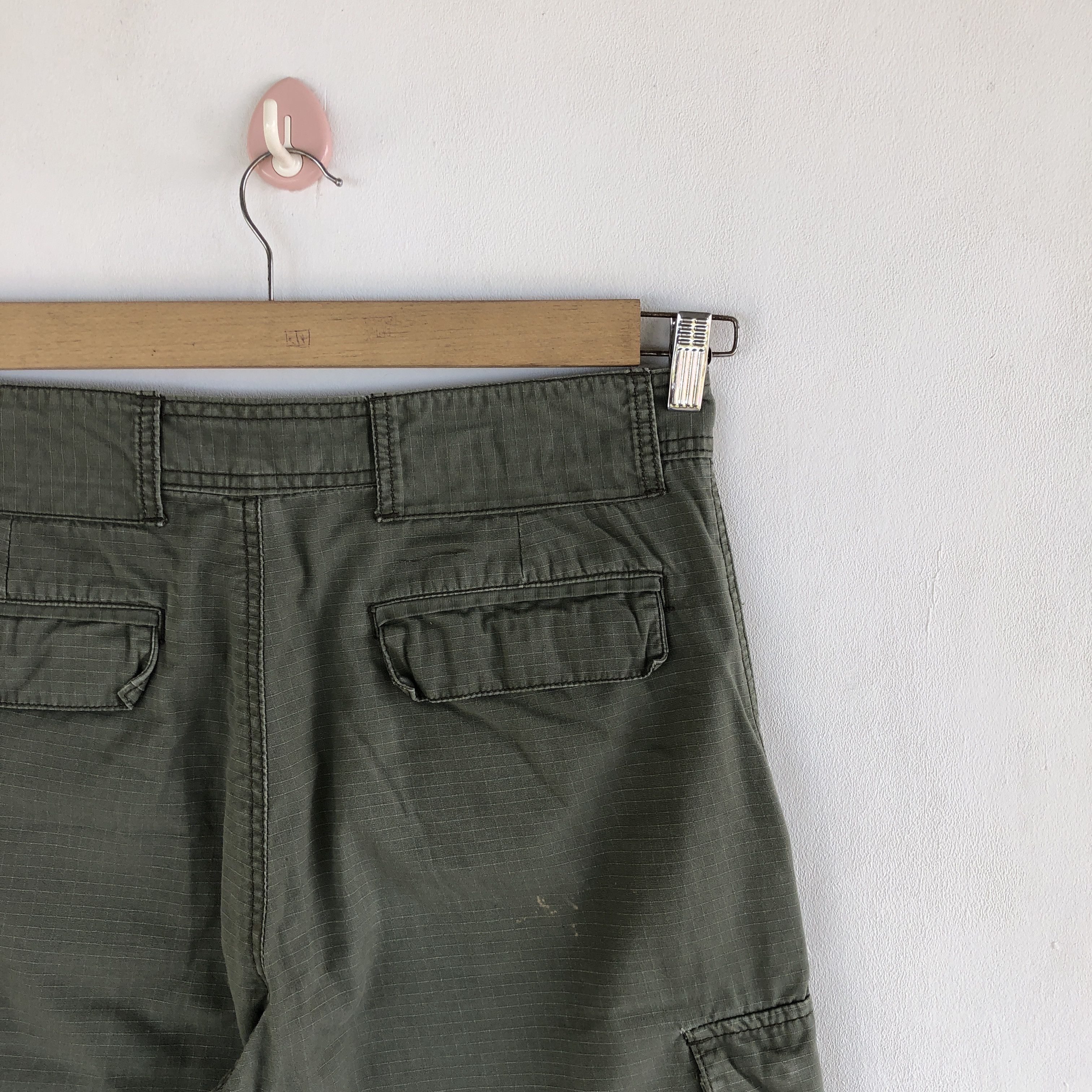 Japanese Brand × Vintage Vintage Japanese Cargo Pants Multi Pocket Utility Trousers Size US 32 / EU 48 - 7 Thumbnail