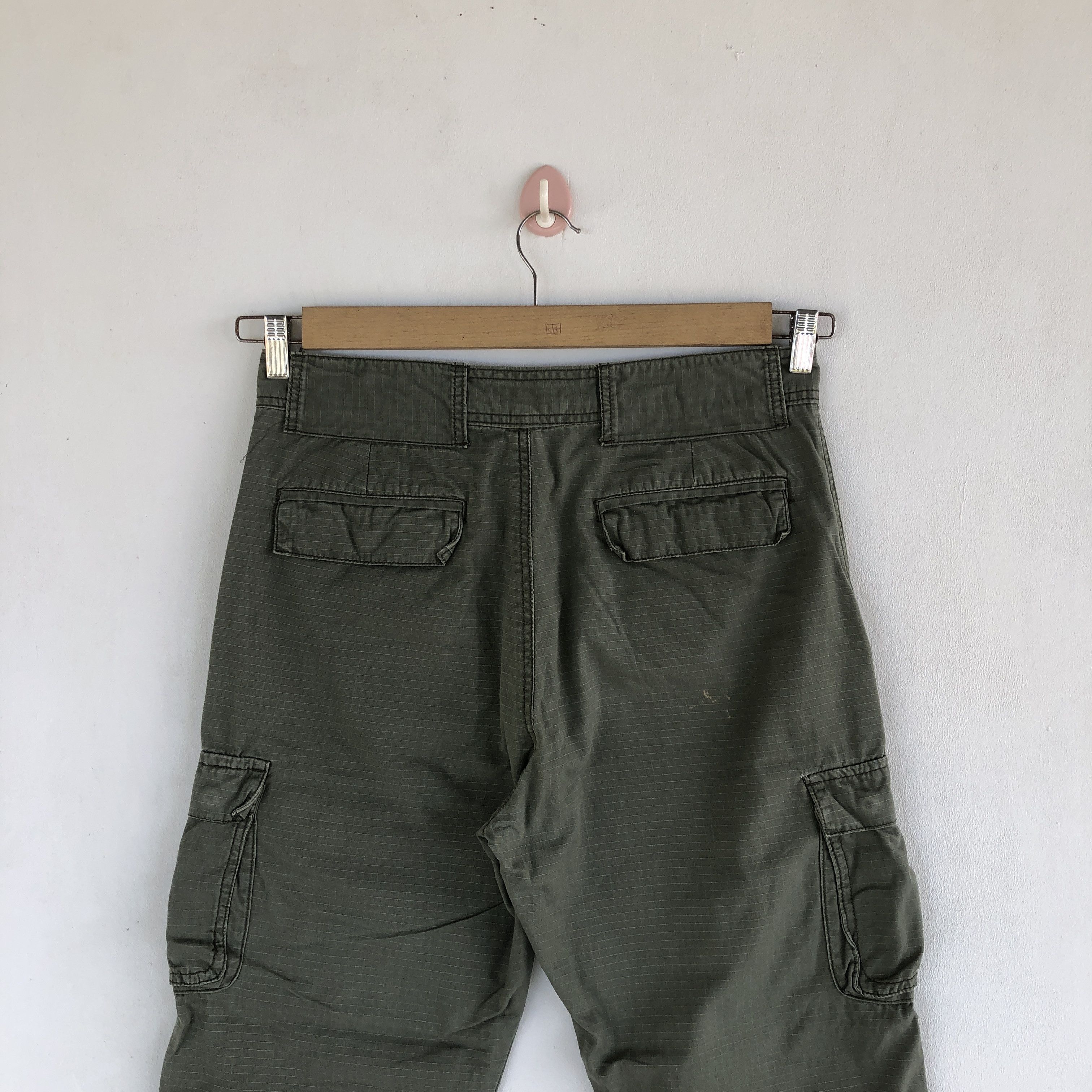 Japanese Brand × Vintage Vintage Japanese Cargo Pants Multi Pocket Utility Trousers Size US 32 / EU 48 - 4 Thumbnail
