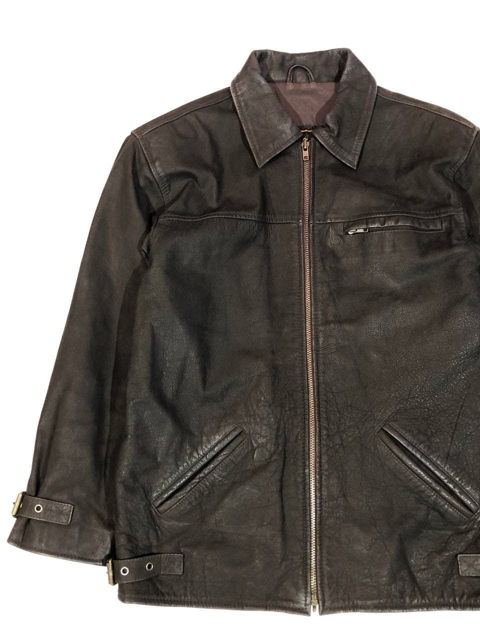 Vintage Leather Jacket Biker Vintage Size US S / EU 44-46 / 1 - 3 Thumbnail