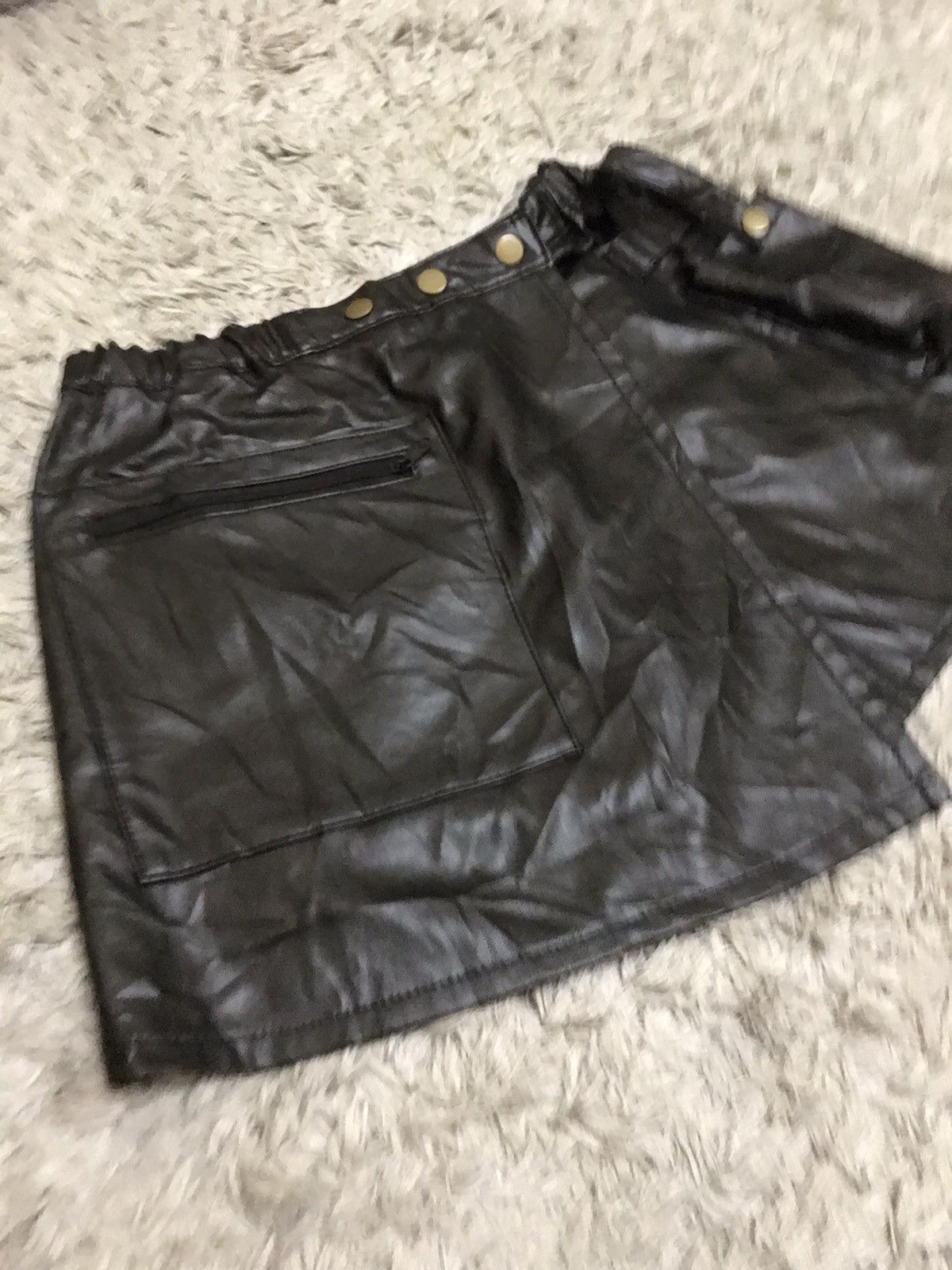 Japanese Brand 🔥Punk Style Multipocket Mini Skirt Size 25" / US 0 / IT 36 - 2 Thumbnail