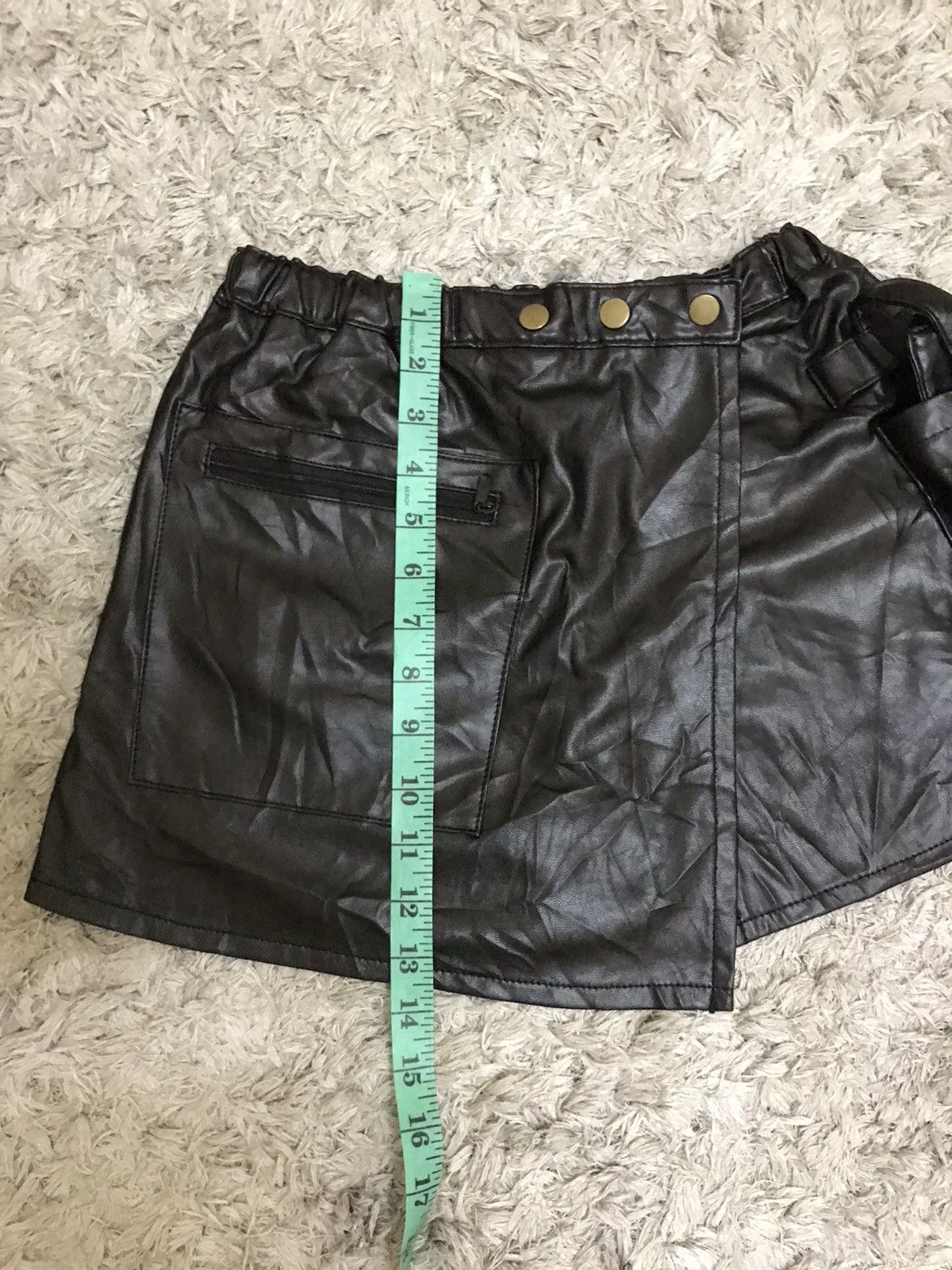 Japanese Brand 🔥Punk Style Multipocket Mini Skirt Size 25" / US 0 / IT 36 - 10 Thumbnail