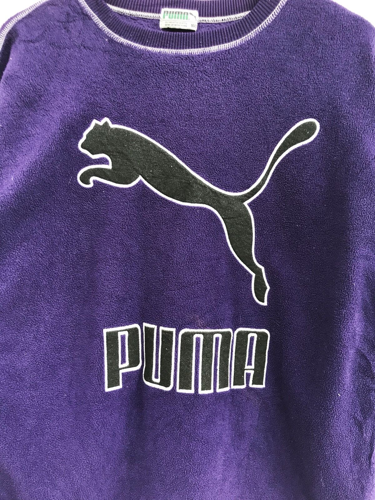 Puma × Vintage Vintage Puma Fleece Big Logo Crewneck Sweatshirt Size US M / EU 48-50 / 2 - 5 Thumbnail