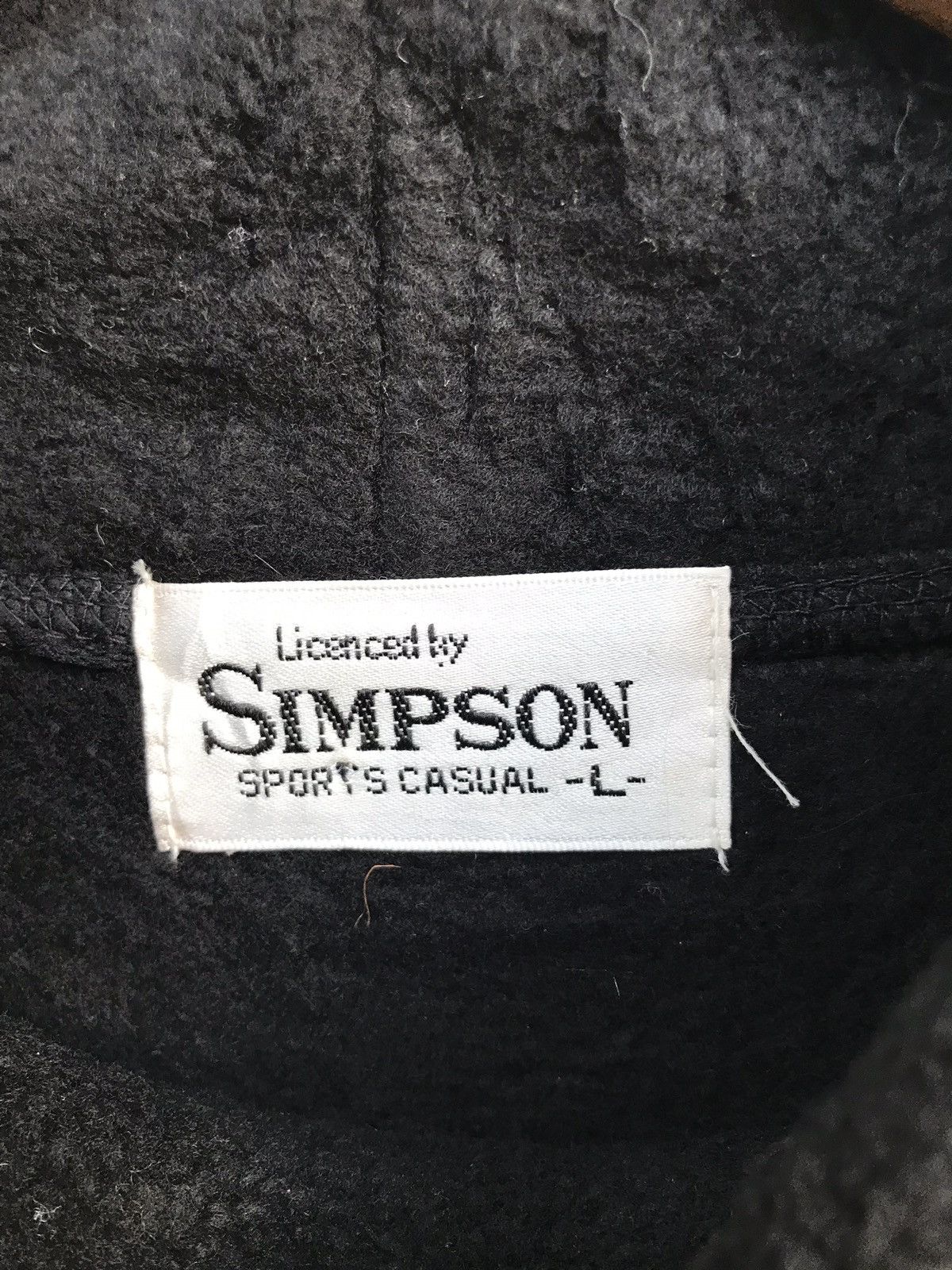 Japanese Brand Japanese Brand Simpson Embroidered Logo Fleece Sweatshirt Size US L / EU 52-54 / 3 - 3 Thumbnail