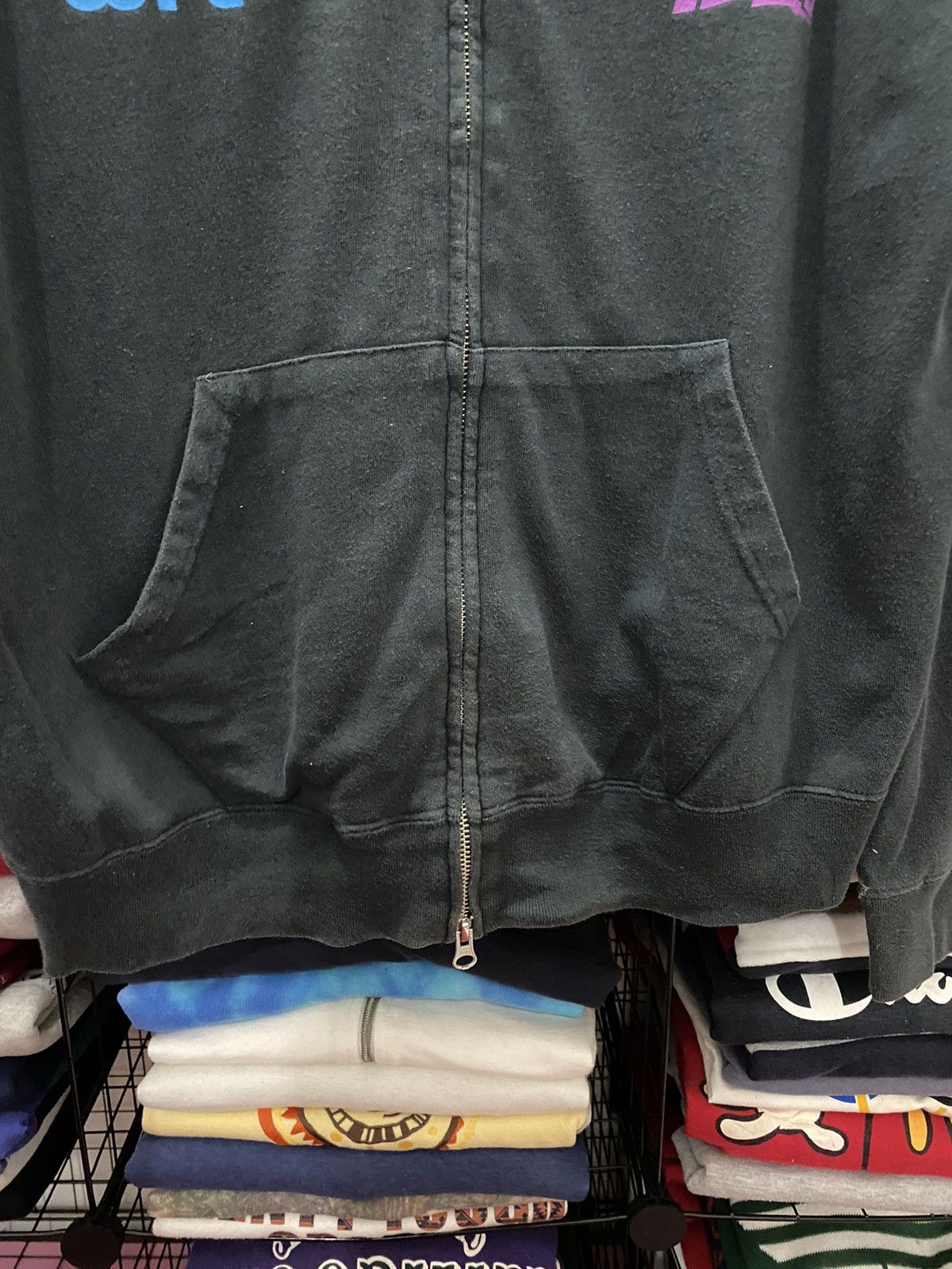 WWE FIGHTING LAUNDRY FULL ZIPPER HODDIES Size US L / EU 52-54 / 3 - 4 Thumbnail