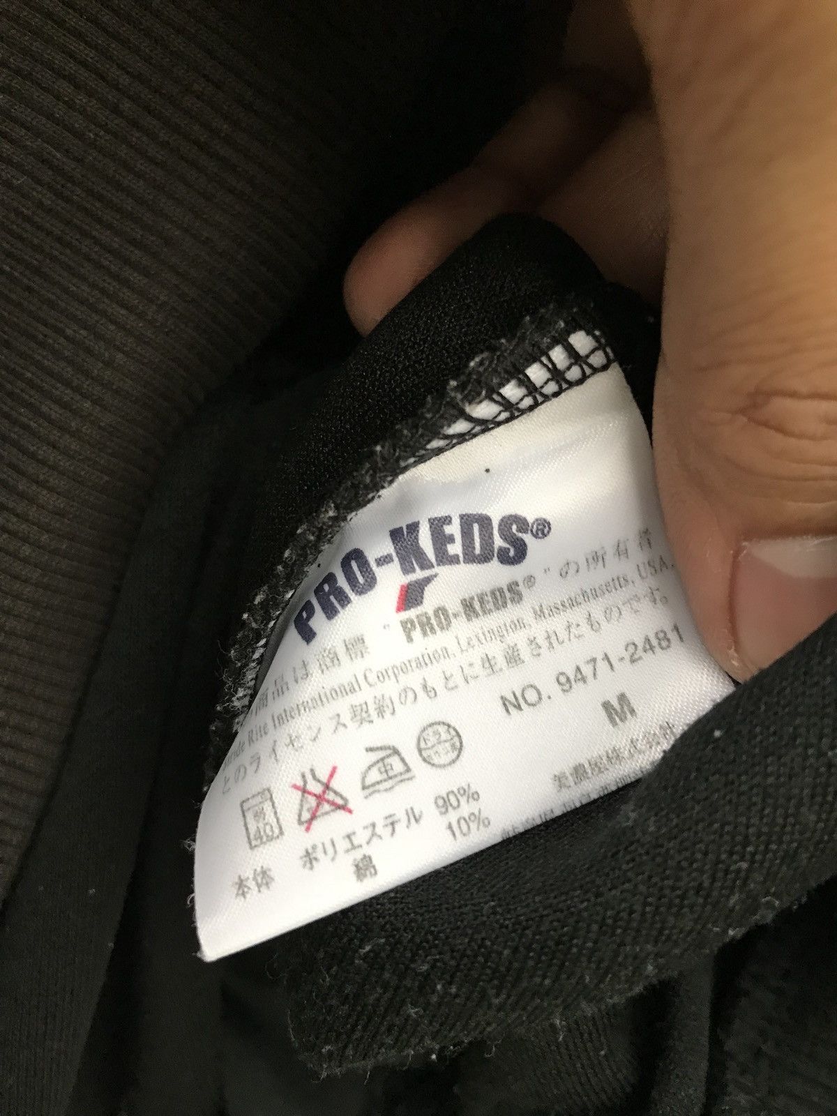 Pro-Keds × Vintage Vintage Pro Keds Size M Black Colour Sweatshirt Size US M / EU 48-50 / 2 - 10 Thumbnail