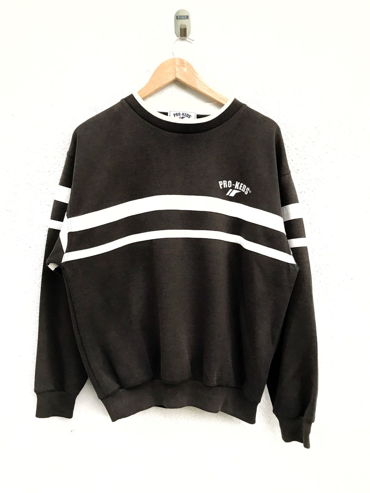 Pro-Keds × Vintage Vintage Pro Keds Size M Black Colour Sweatshirt Size US M / EU 48-50 / 2 - 1 Thumbnail