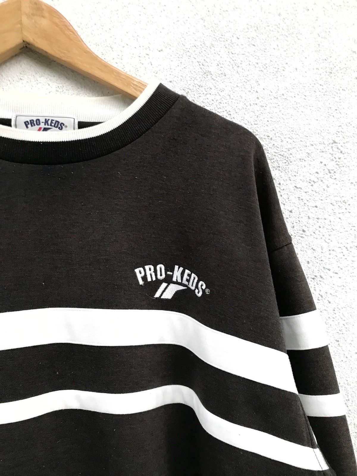 Pro-Keds × Vintage Vintage Pro Keds Size M Black Colour Sweatshirt Size US M / EU 48-50 / 2 - 3 Thumbnail