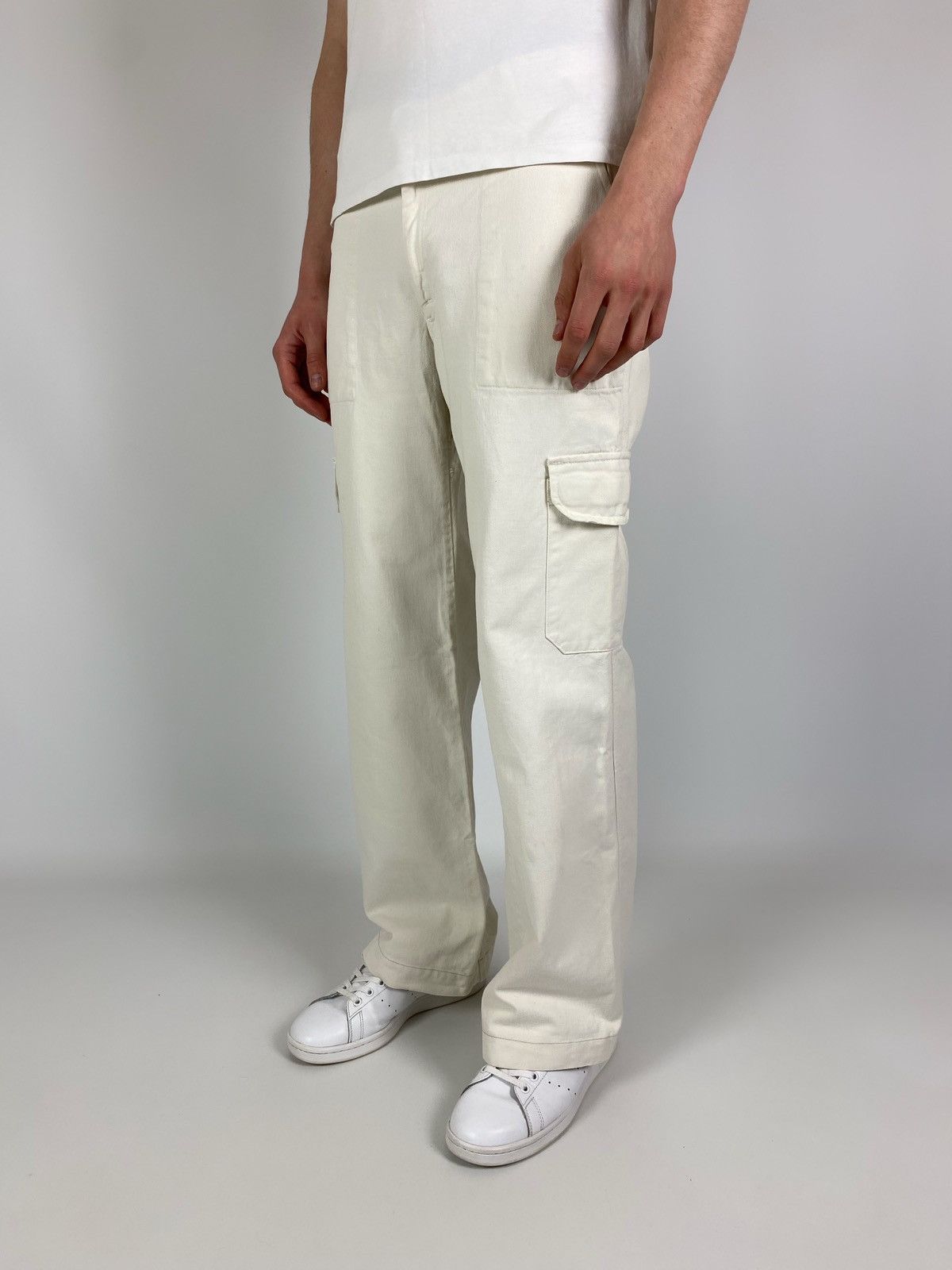 Vintage 1980’s Vintage Faded Sailor Olaf’s Cargo Pants Size US 32 / EU 48 - 2 Thumbnail