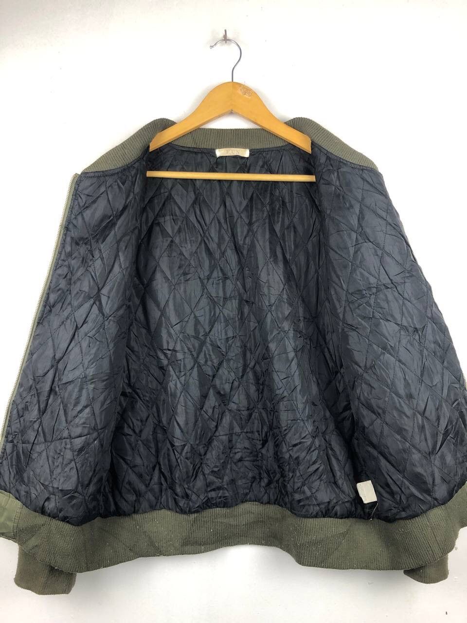 Japanese Brand × Vintage 🔥Rare🔥Vintage Bomber Jacket full zipper Size US M / EU 48-50 / 2 - 10 Thumbnail