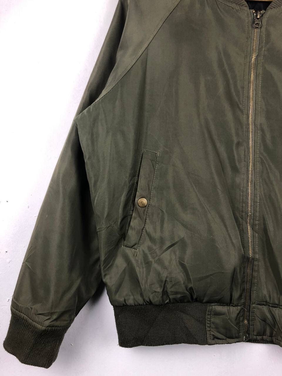Japanese Brand × Vintage 🔥Rare🔥Vintage Bomber Jacket full zipper Size US M / EU 48-50 / 2 - 8 Thumbnail