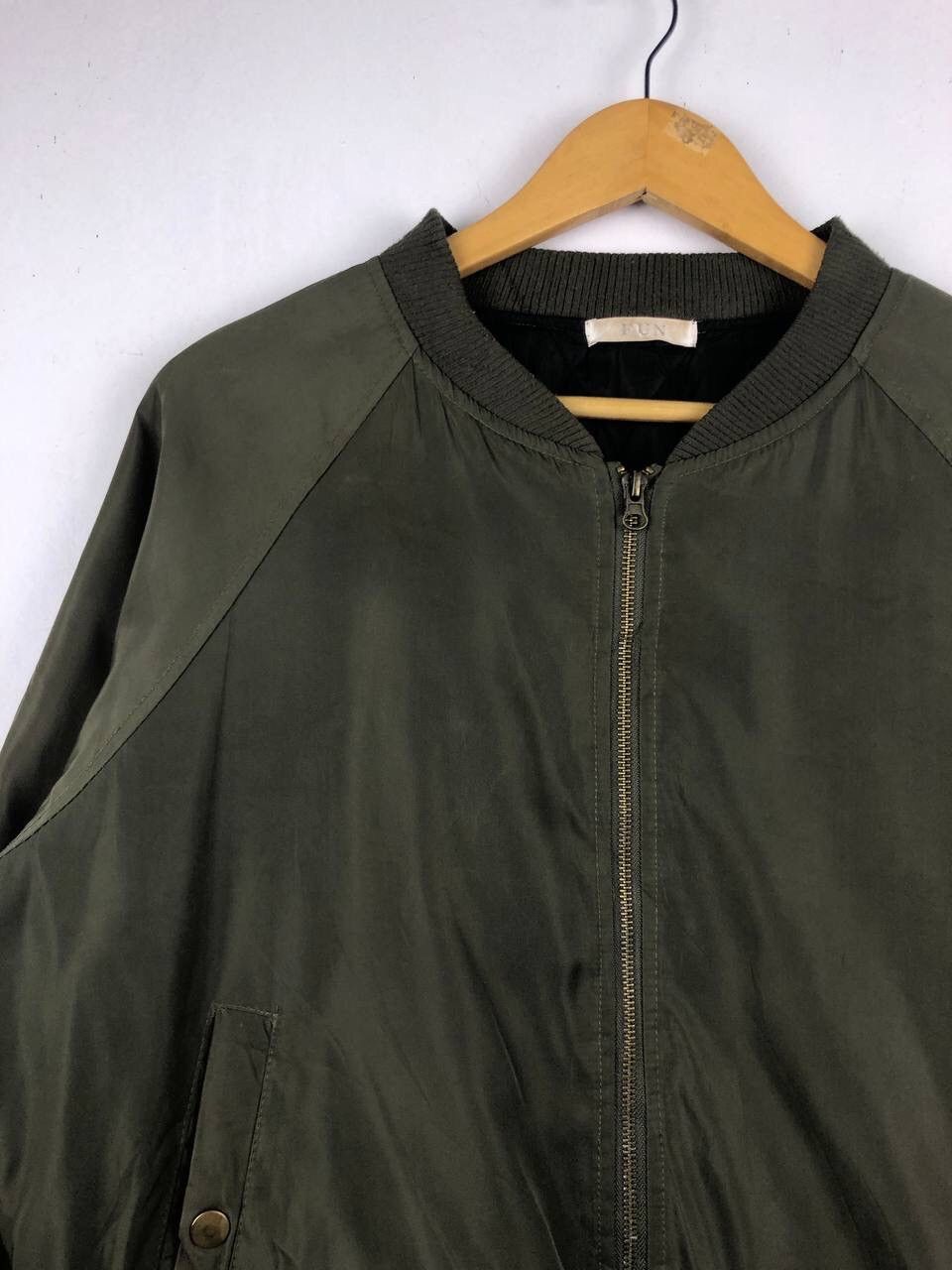 Japanese Brand × Vintage 🔥Rare🔥Vintage Bomber Jacket full zipper Size US M / EU 48-50 / 2 - 7 Thumbnail