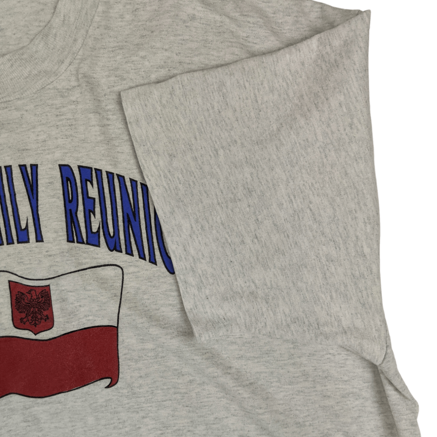 Fruit Of The Loom 1995 OLESIAK FAMILY REUNION Poland T-Shirt Single Stitches Size US XL / EU 56 / 4 - 7 Thumbnail
