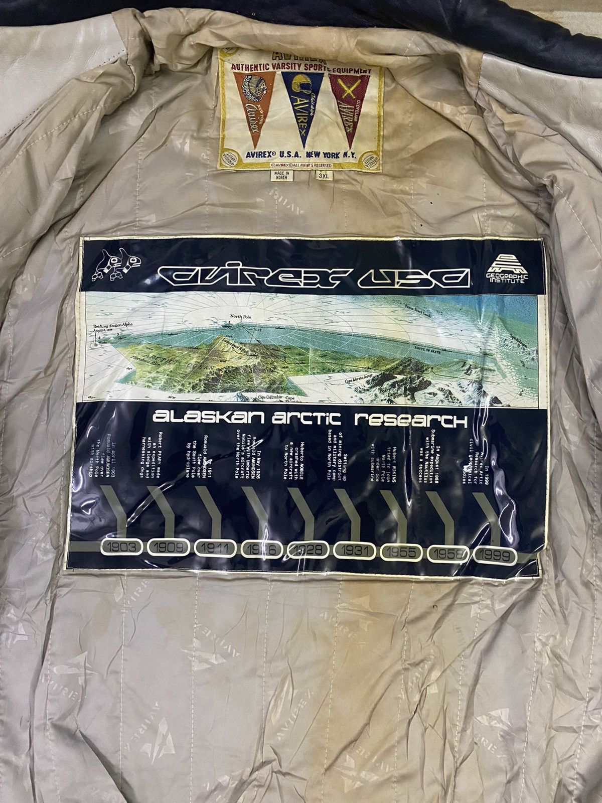 Avirex Vintage Avirex Varsity Jacket Size US XXL / EU 58 / 5 - 12 Thumbnail