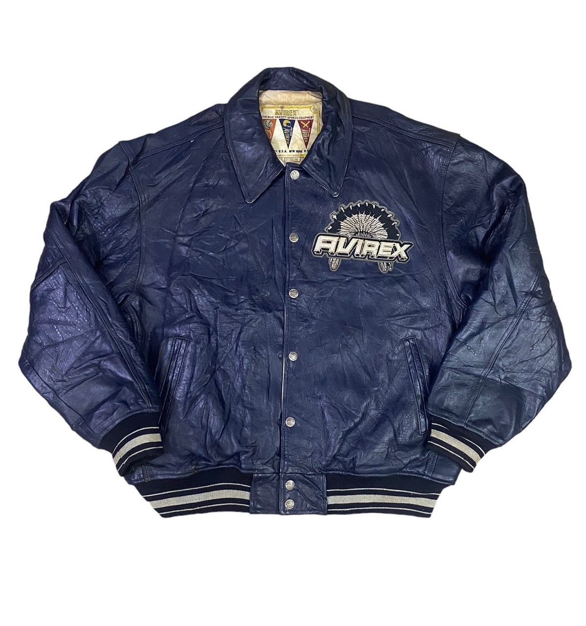 Avirex Vintage Avirex Varsity Jacket Size US XXL / EU 58 / 5 - 3 Thumbnail