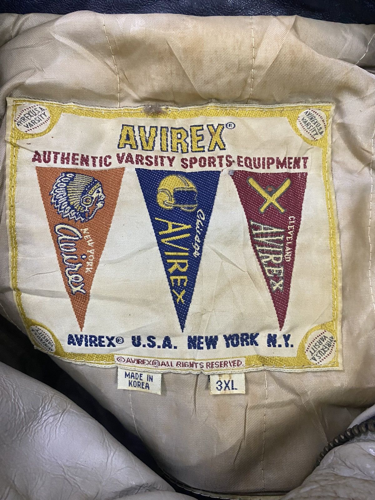 Avirex Vintage Avirex Varsity Jacket Size US XXL / EU 58 / 5 - 14 Thumbnail