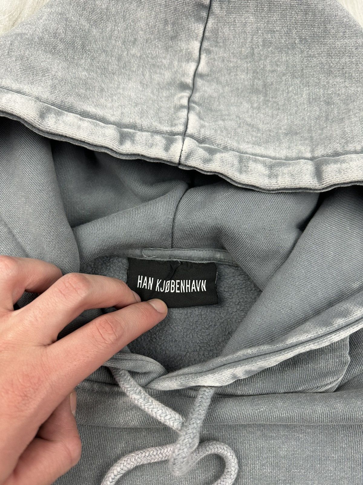 Han Kjobenhavn Han Kjobenhavn Distressed Hoodie Grey Size US XS / EU 42 / 0 - 6 Thumbnail