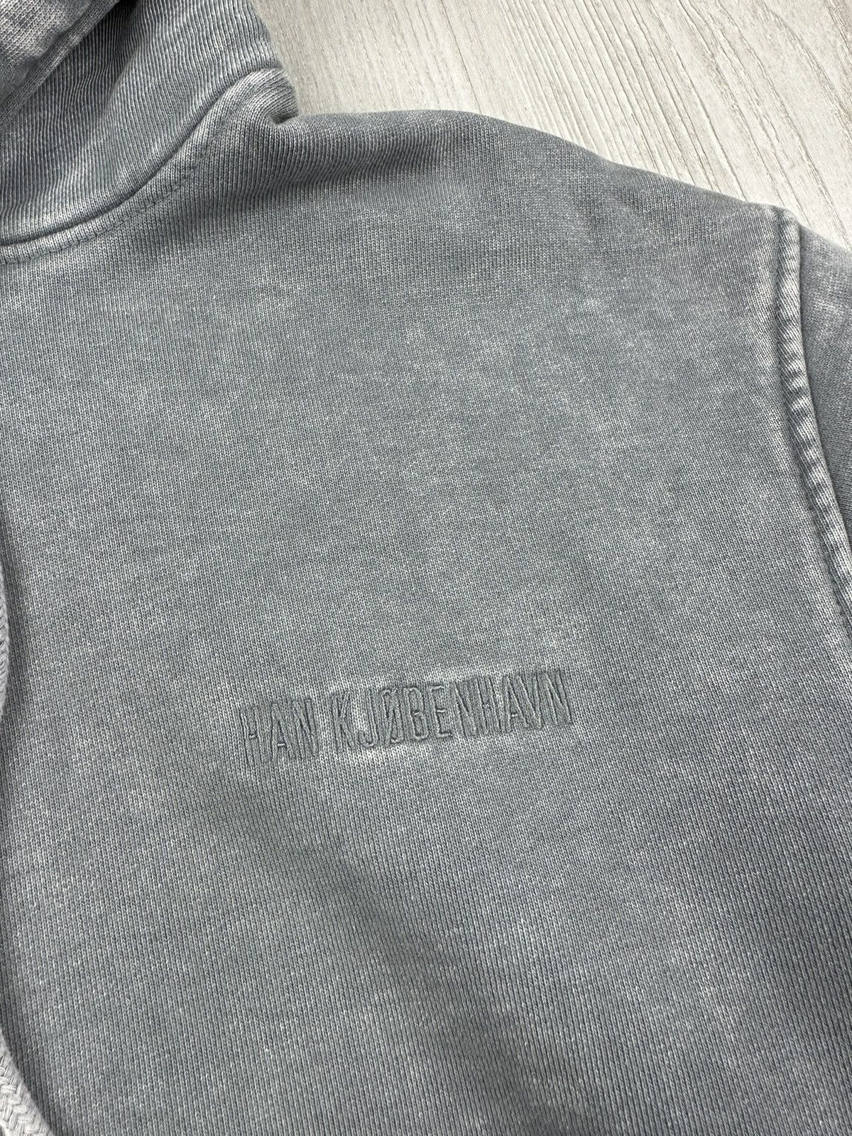 Han Kjobenhavn Han Kjobenhavn Distressed Hoodie Grey Size US XS / EU 42 / 0 - 5 Thumbnail
