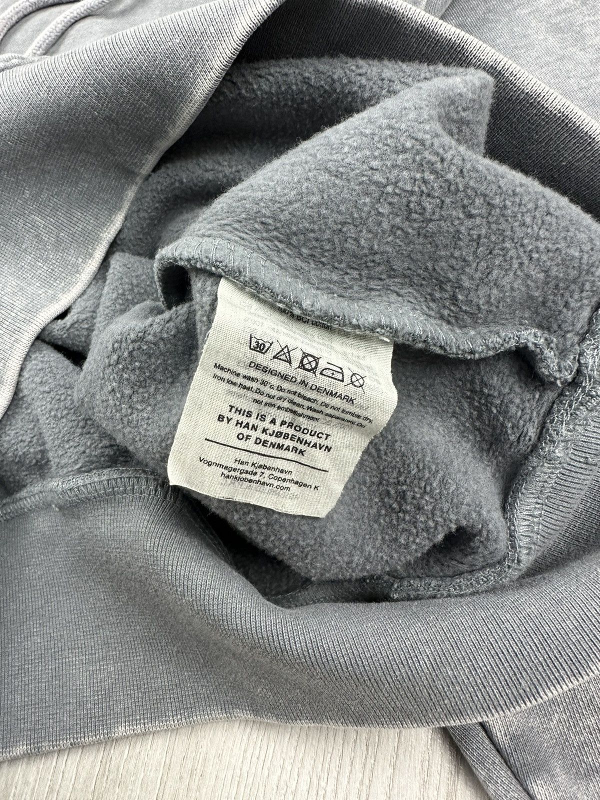 Han Kjobenhavn Han Kjobenhavn Distressed Hoodie Grey Size US XS / EU 42 / 0 - 8 Thumbnail