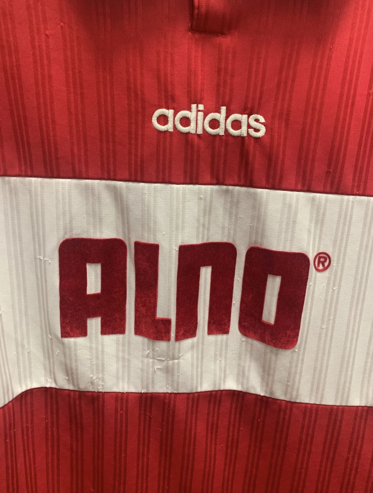 Adidas Adidas Aldo vintage longsleeve soccer jersey red Xl Size US XL / EU 56 / 4 - 5 Thumbnail