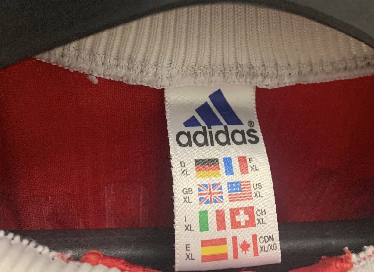 Adidas Adidas Aldo vintage longsleeve soccer jersey red Xl Size US XL / EU 56 / 4 - 2 Thumbnail