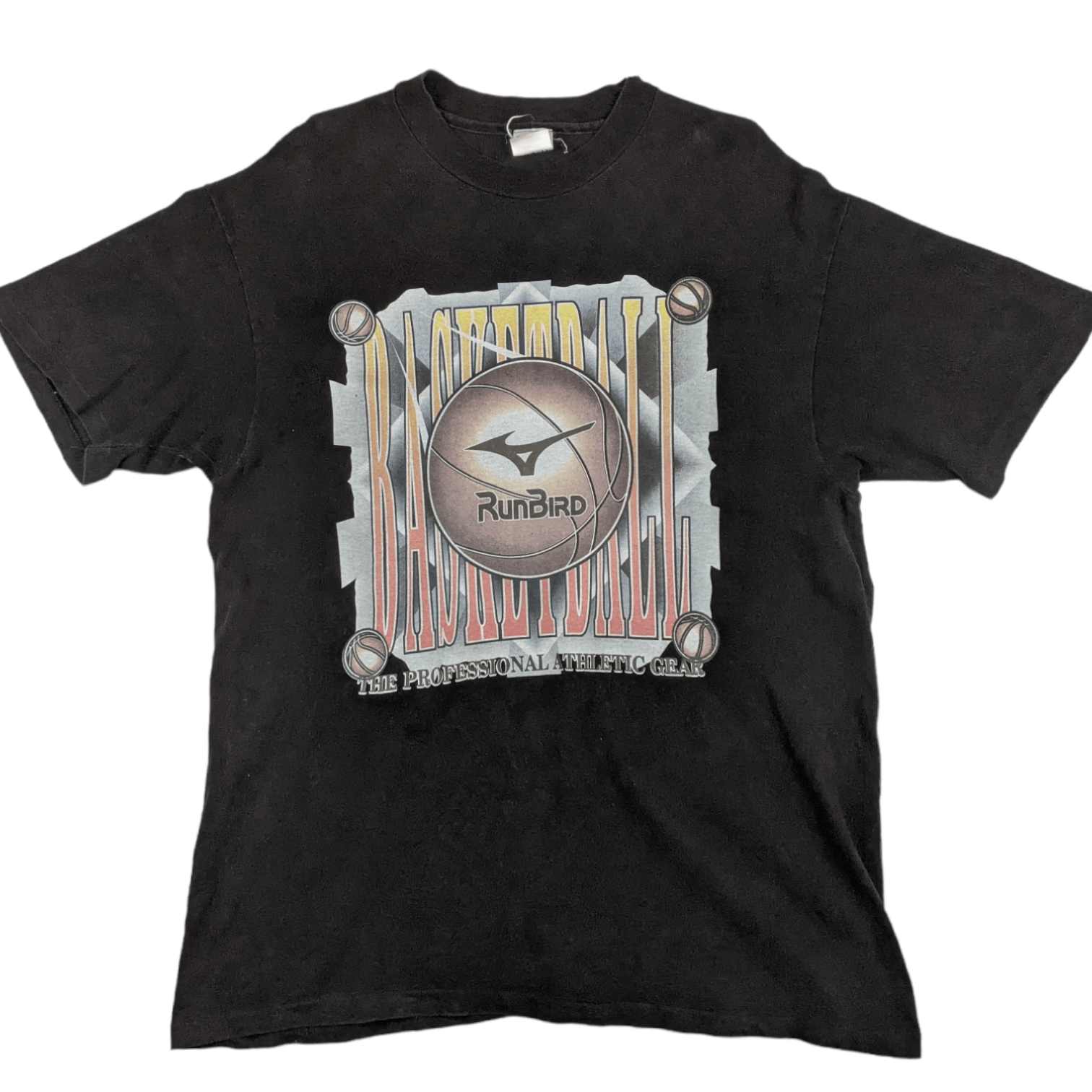 Mizuno 90's MIZUNO Runbird Running Marathon Tee Single Stitches Size US L / EU 52-54 / 3 - 2 Thumbnail