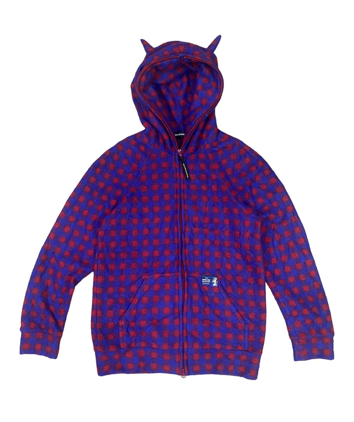 Issey Miyake Vintage Mercibeaucoup Full Zipper Horse Head Hoodie Size US S / EU 44-46 / 1 - 1 Thumbnail