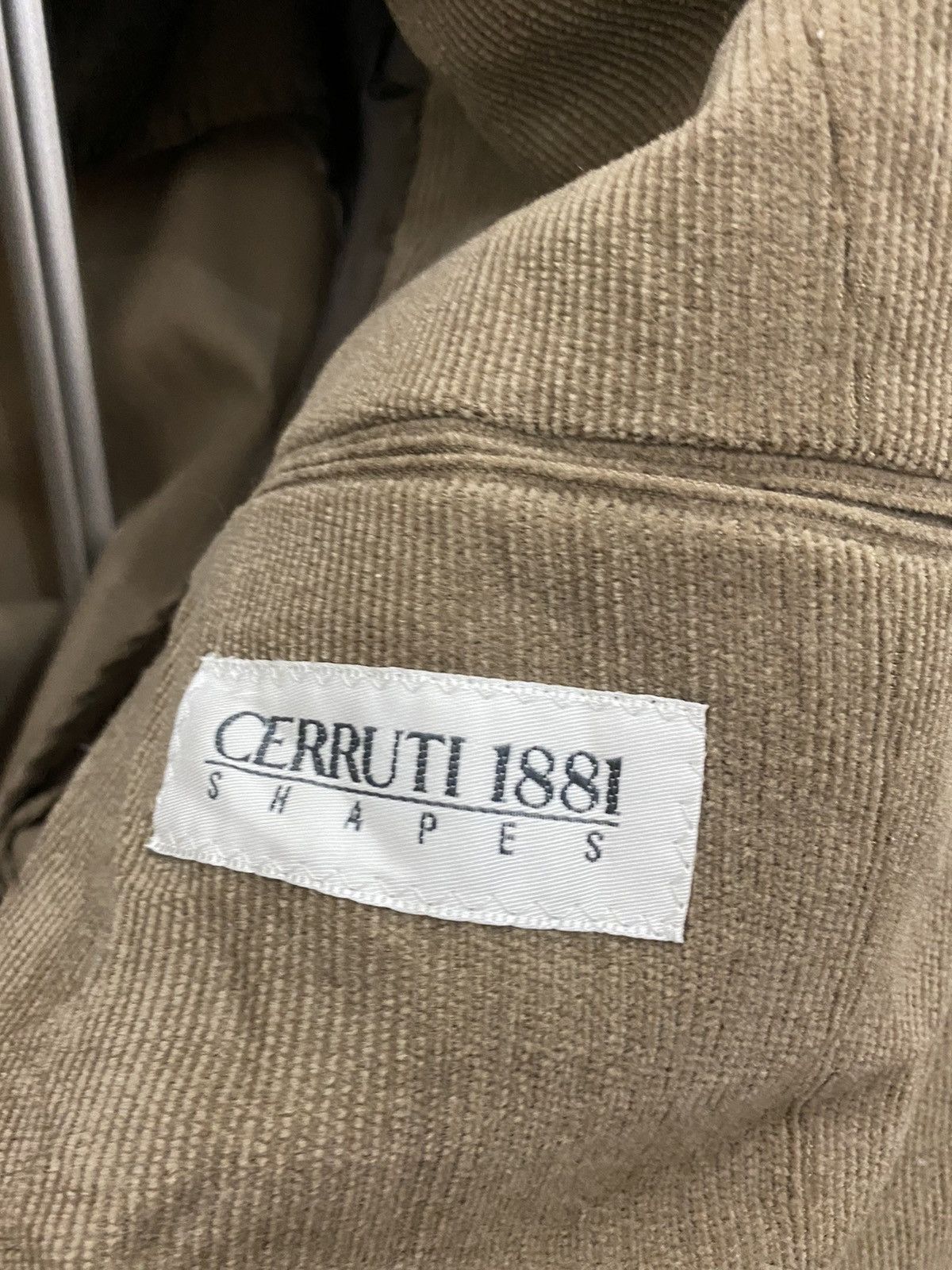 Cerruti 1881 × Designer CERUTTI 1881 SHAPES CORDUROY JACKET LIKE COAT Size US M / EU 48-50 / 2 - 4 Thumbnail