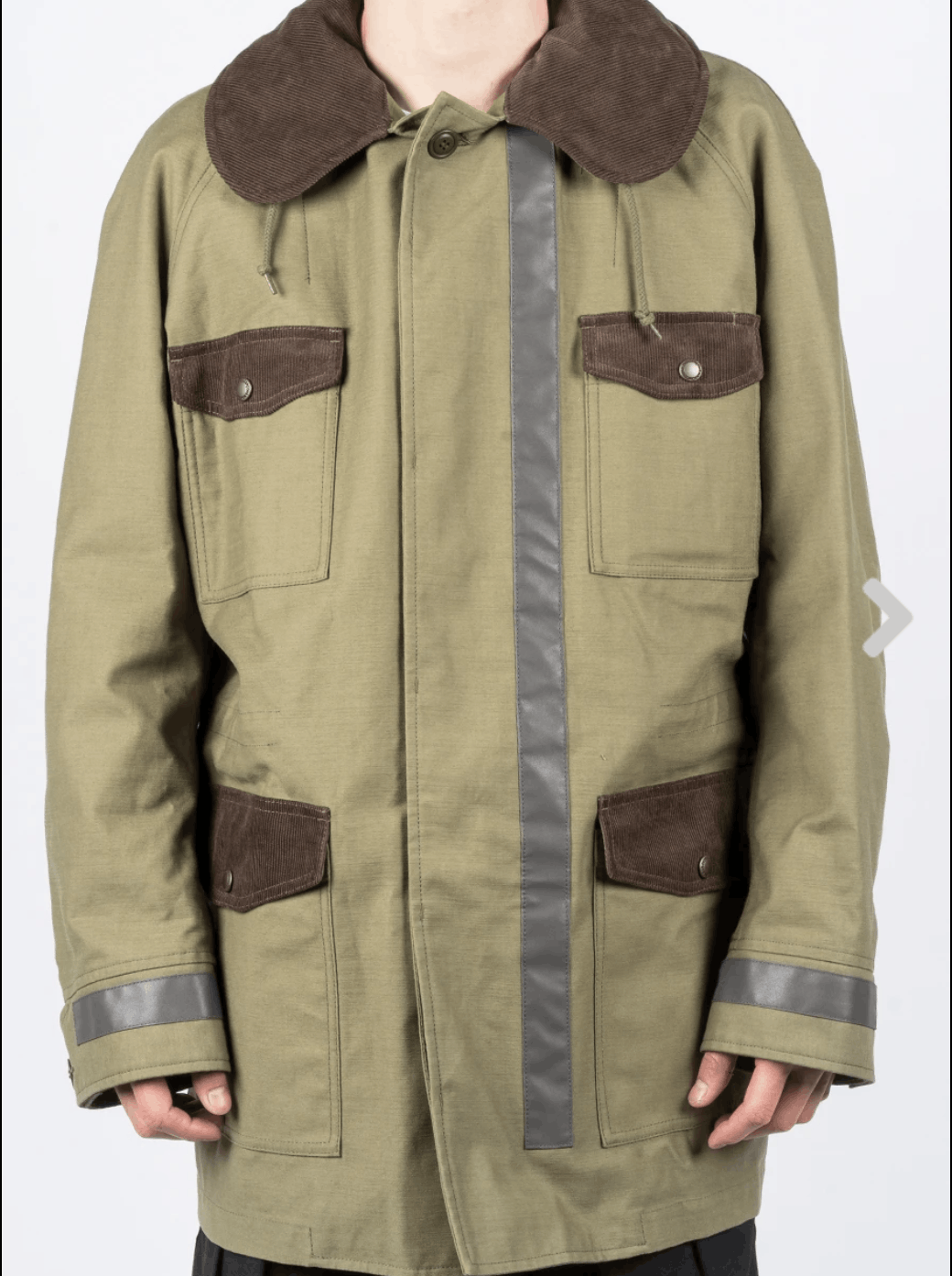 Junya Watanabe Reflective Parka panel canvas jacket size medium Size US M / EU 48-50 / 2 - 11 Thumbnail