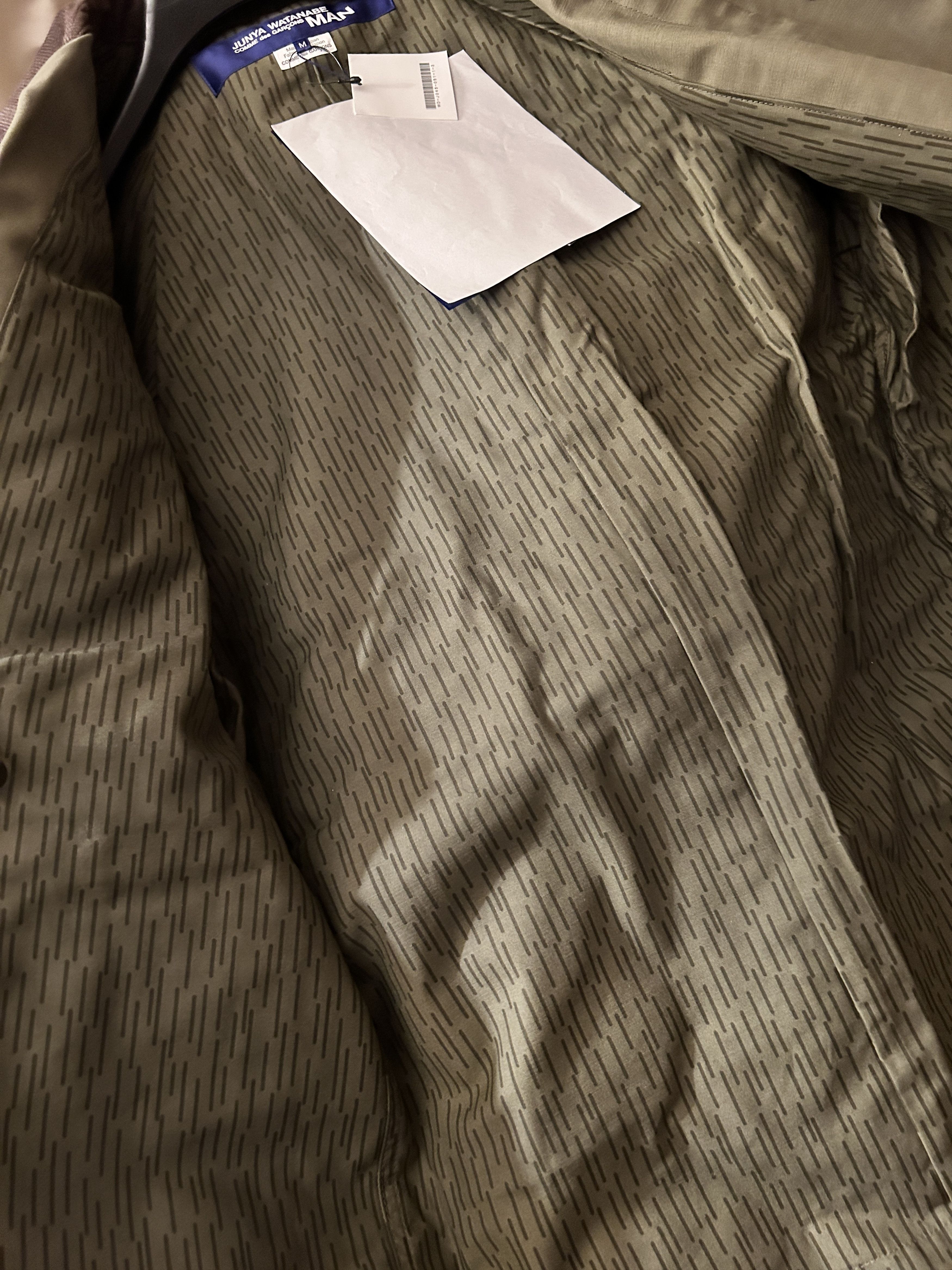 Junya Watanabe Reflective Parka panel canvas jacket size medium Size US M / EU 48-50 / 2 - 9 Thumbnail