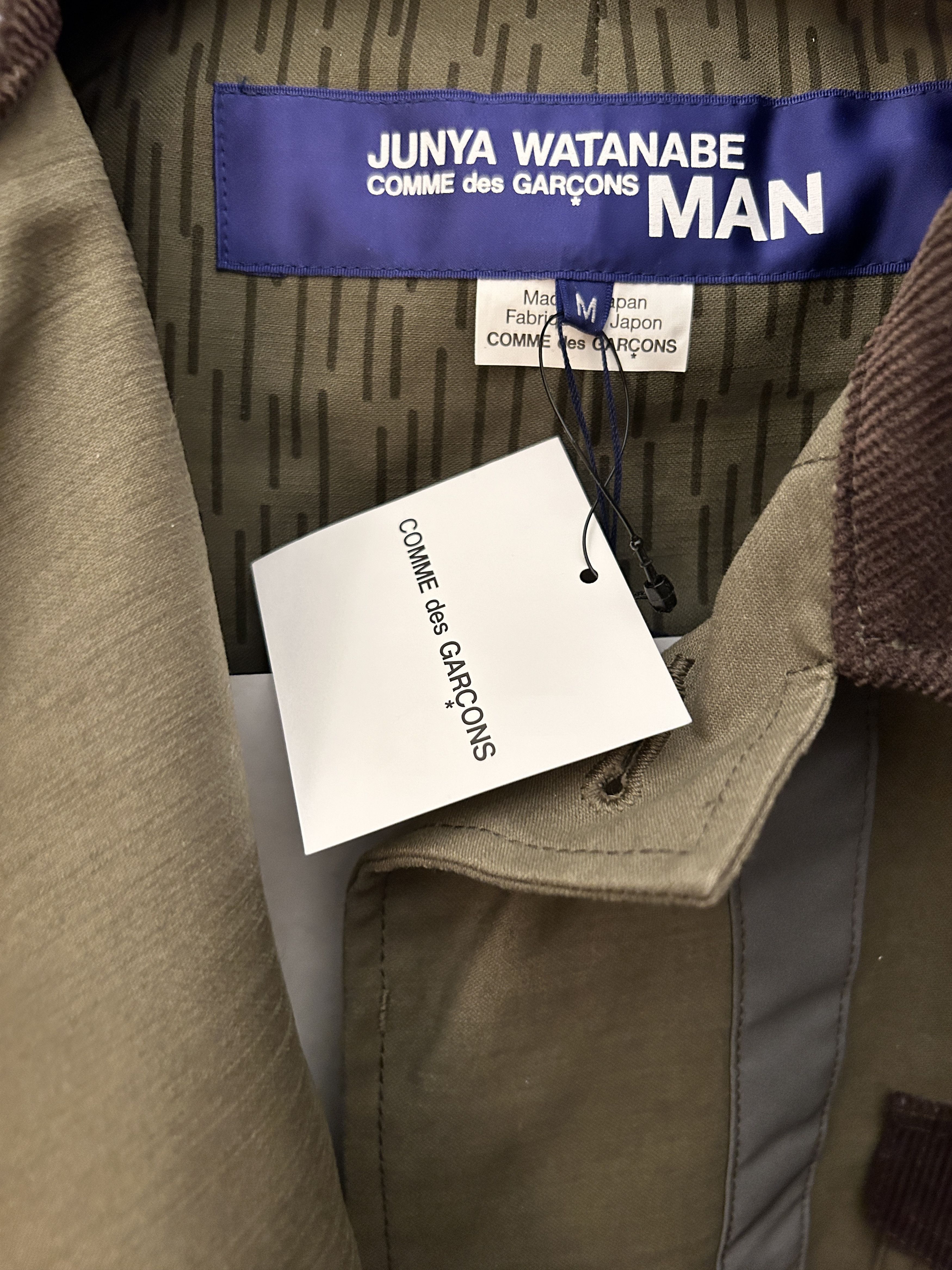 Junya Watanabe Reflective Parka panel canvas jacket size medium Size US M / EU 48-50 / 2 - 4 Thumbnail
