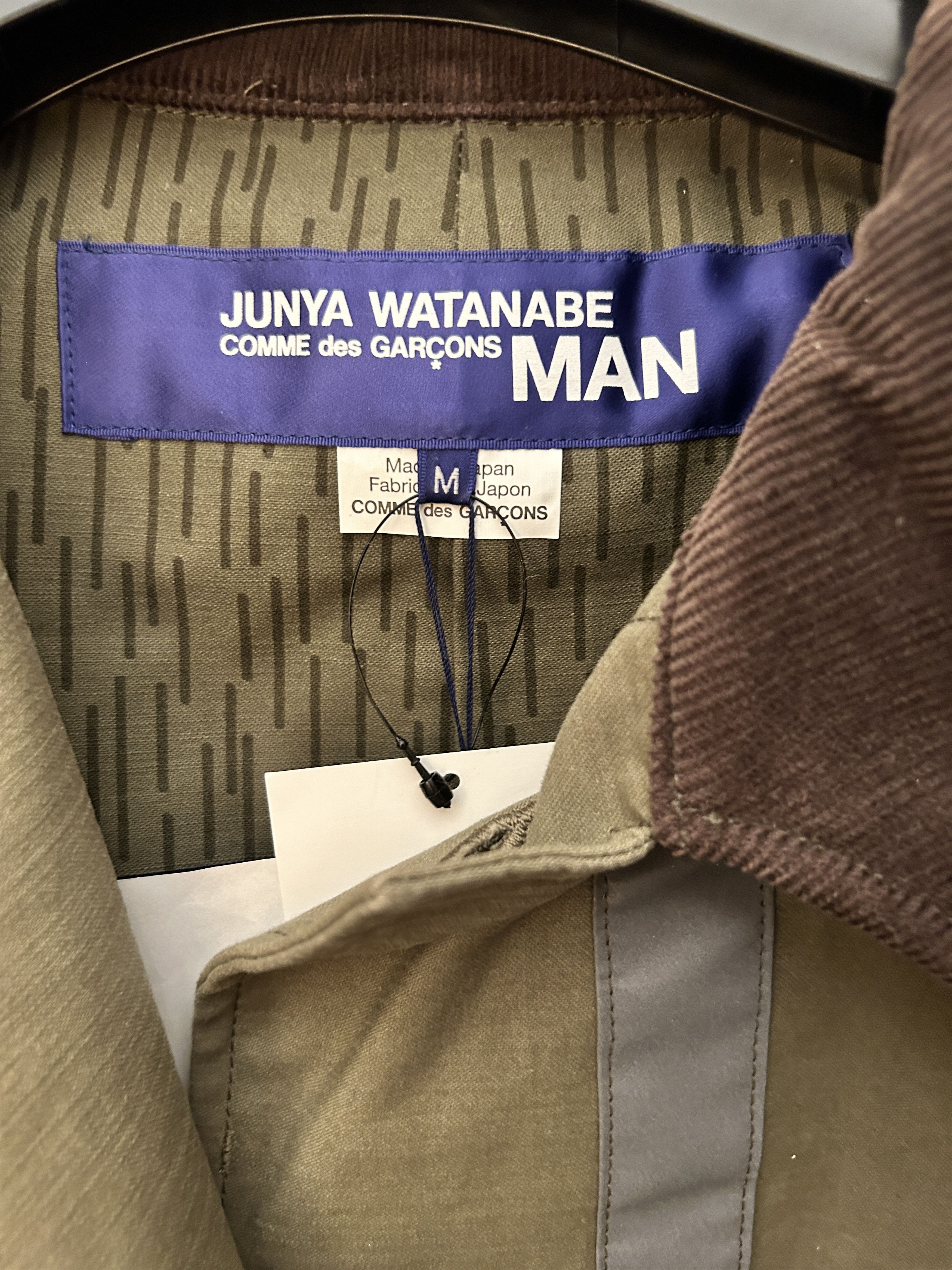 Junya Watanabe Reflective Parka panel canvas jacket size medium Size US M / EU 48-50 / 2 - 3 Thumbnail
