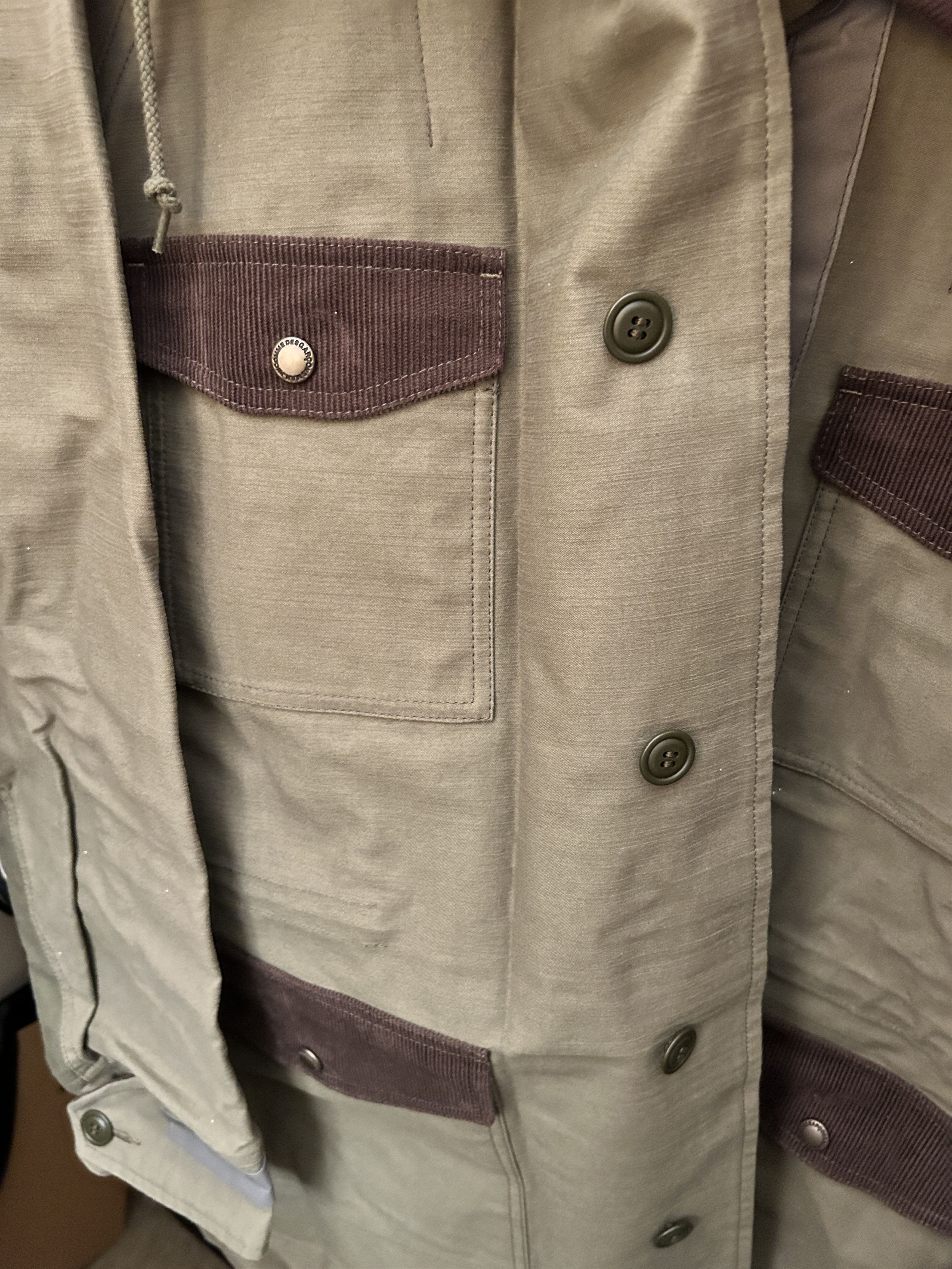 Junya Watanabe Reflective Parka panel canvas jacket size medium Size US M / EU 48-50 / 2 - 6 Thumbnail