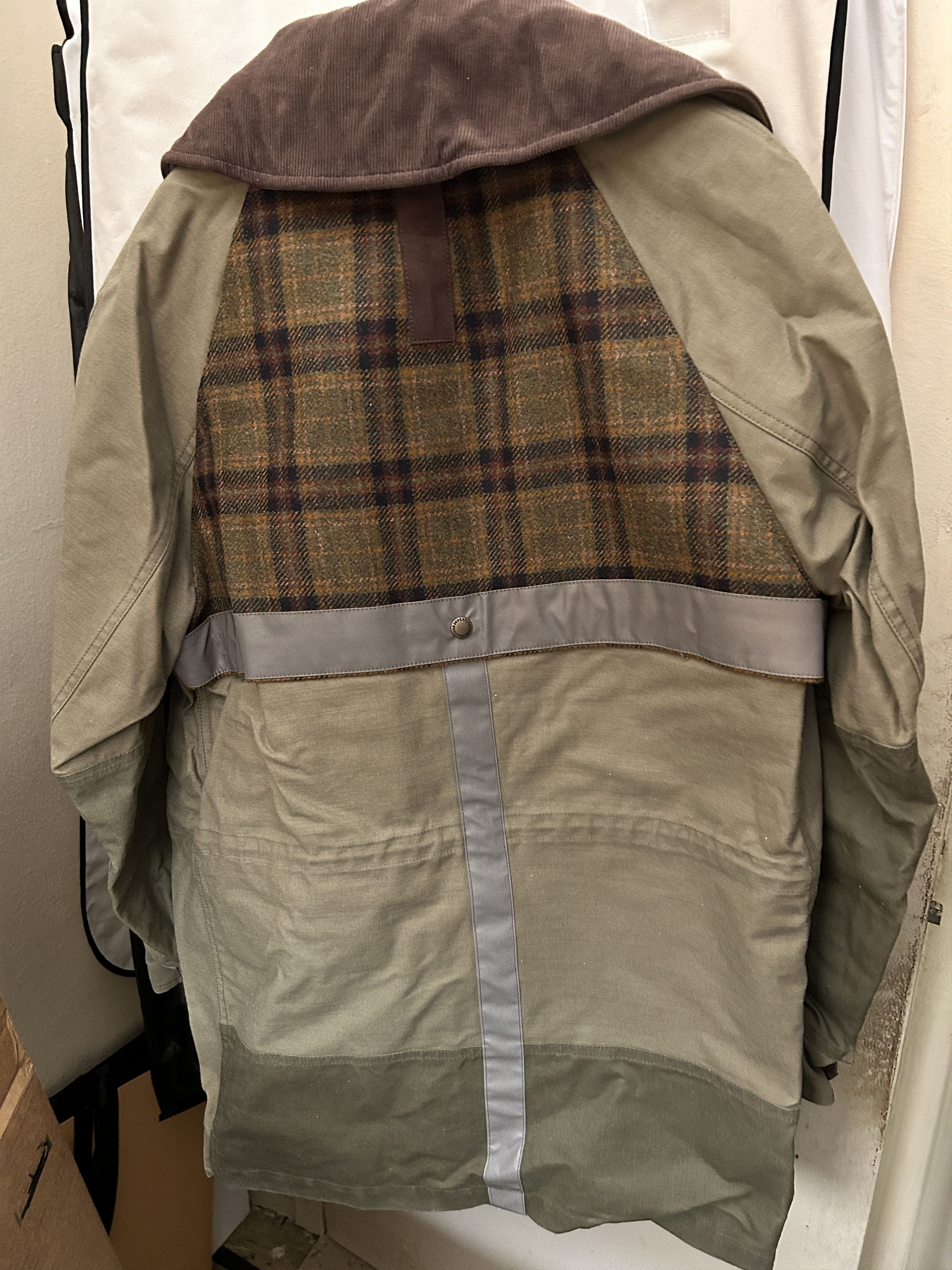 Junya Watanabe Reflective Parka panel canvas jacket size medium Size US M / EU 48-50 / 2 - 7 Thumbnail