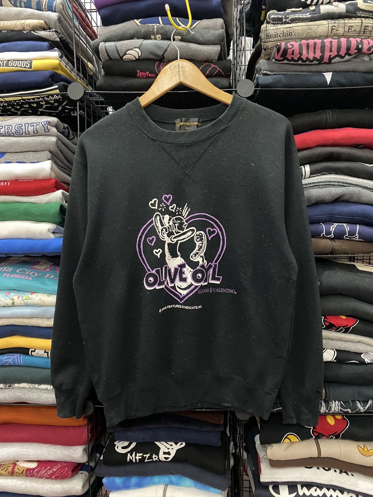 Cartoon Network × Valentino GIANNI VALENTINO x POPEYE MOVIE SWEATSHIRT Size US L / EU 52-54 / 3 - 1 Thumbnail