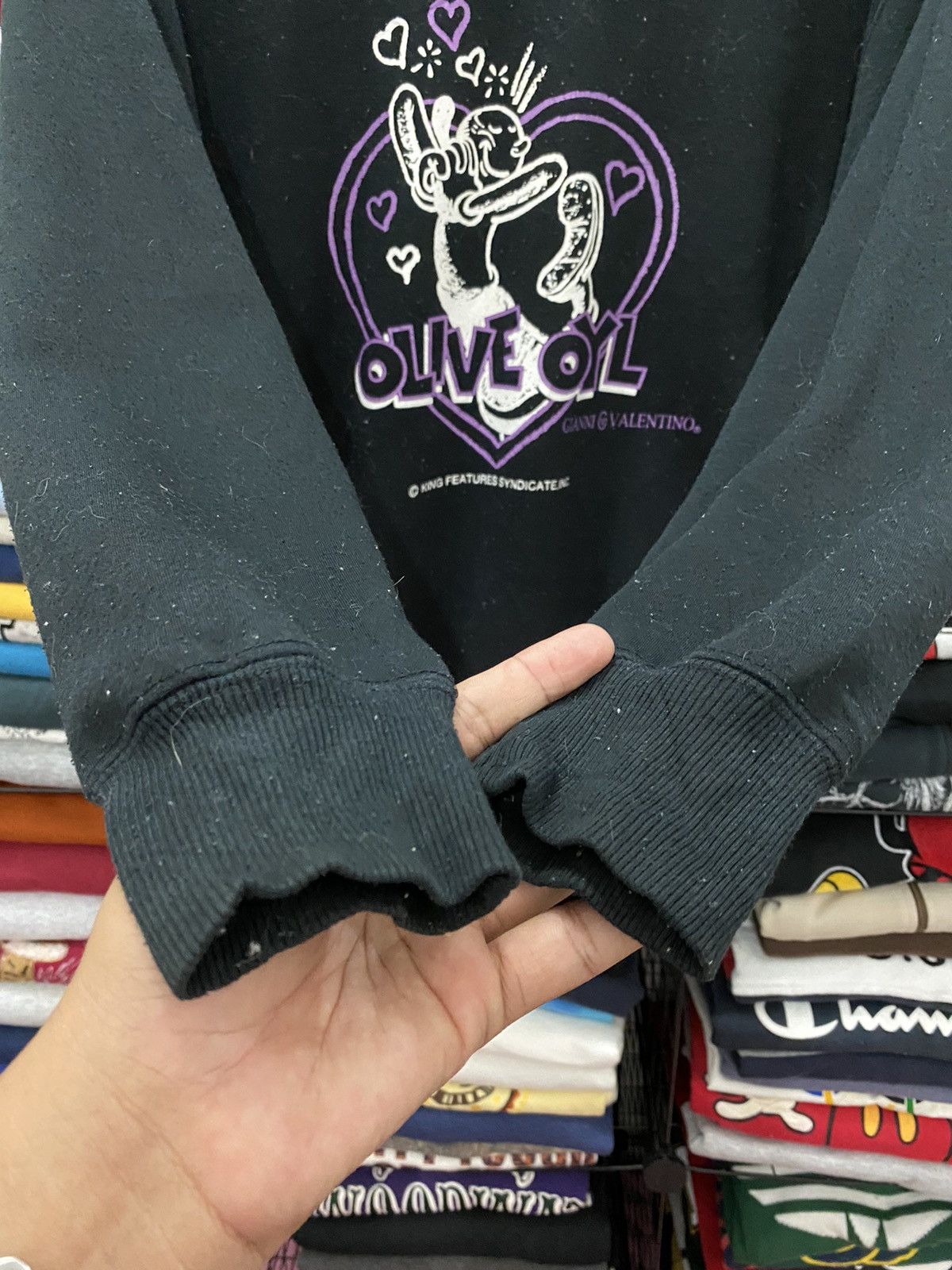 Cartoon Network × Valentino GIANNI VALENTINO x POPEYE MOVIE SWEATSHIRT Size US L / EU 52-54 / 3 - 4 Thumbnail