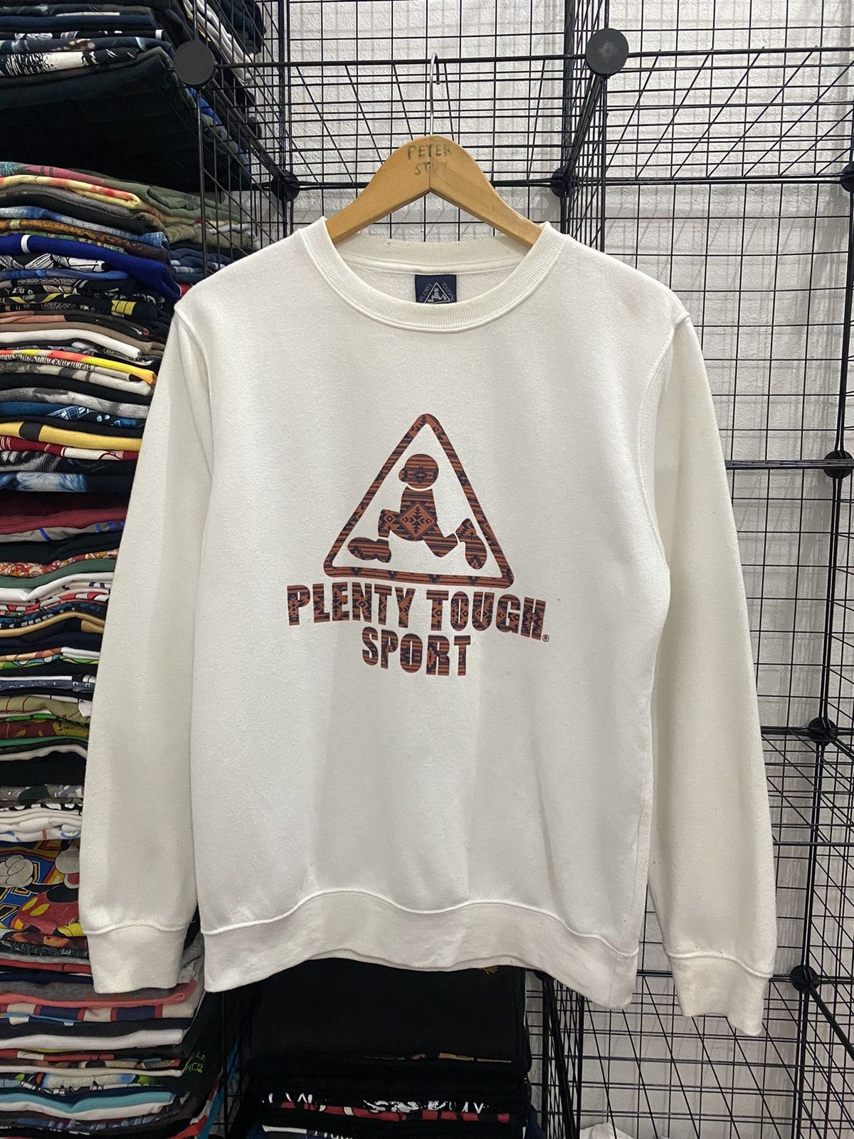 Japanese Brand PLENTY TOUGH SPORT BIG LOGO SWEATSHIRT Size US M / EU 48-50 / 2 - 1 Thumbnail