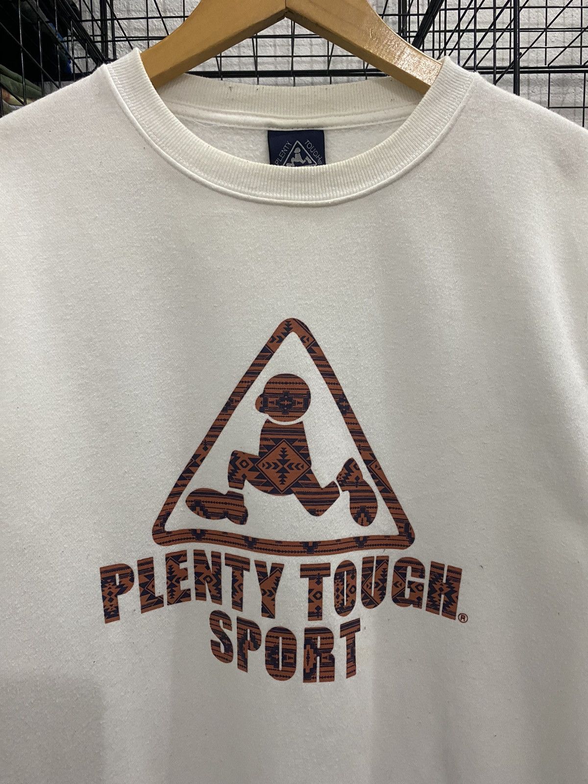 Japanese Brand PLENTY TOUGH SPORT BIG LOGO SWEATSHIRT Size US M / EU 48-50 / 2 - 2 Thumbnail
